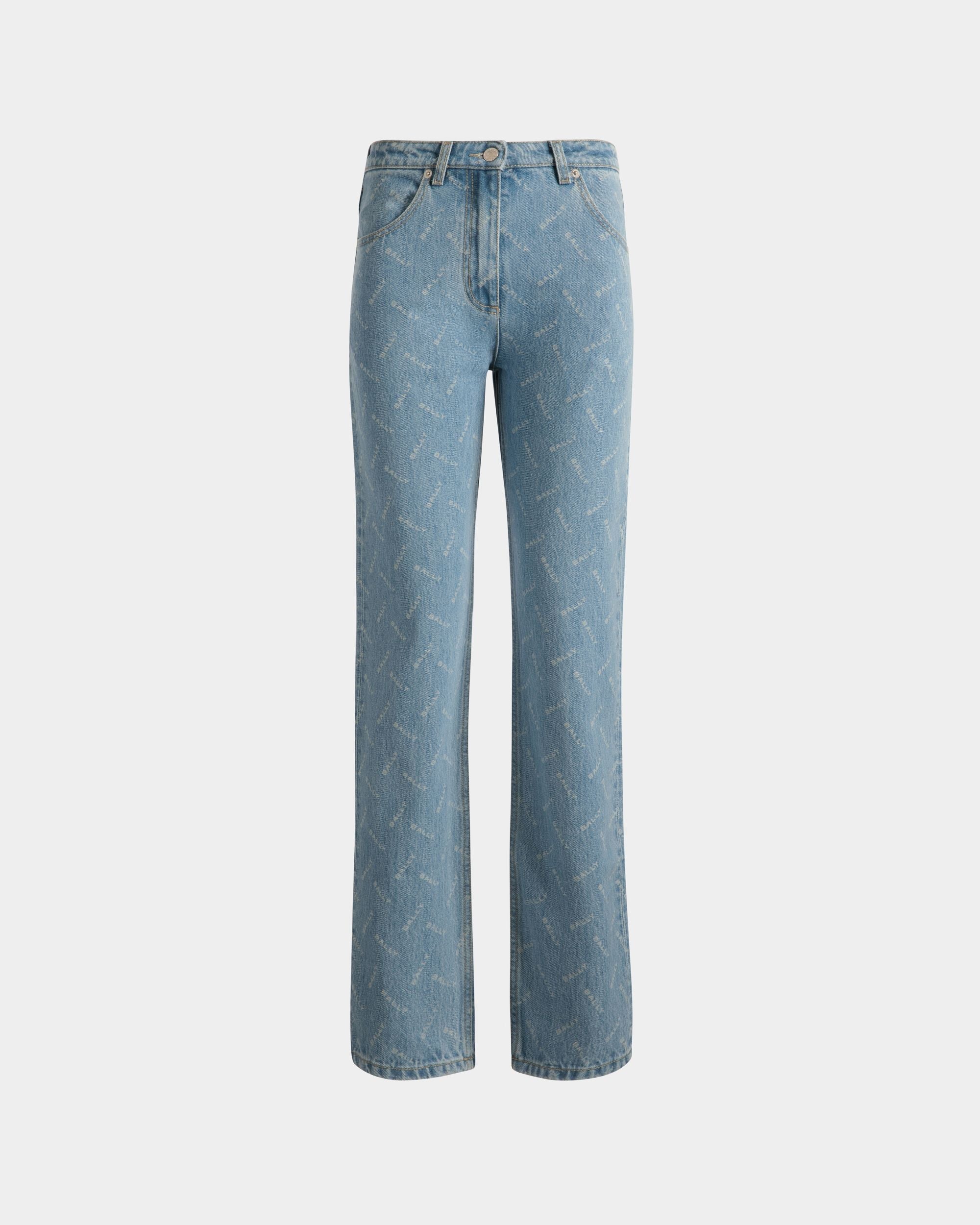Bally Global - Denim Pants in Light Blue Cotton - Blue