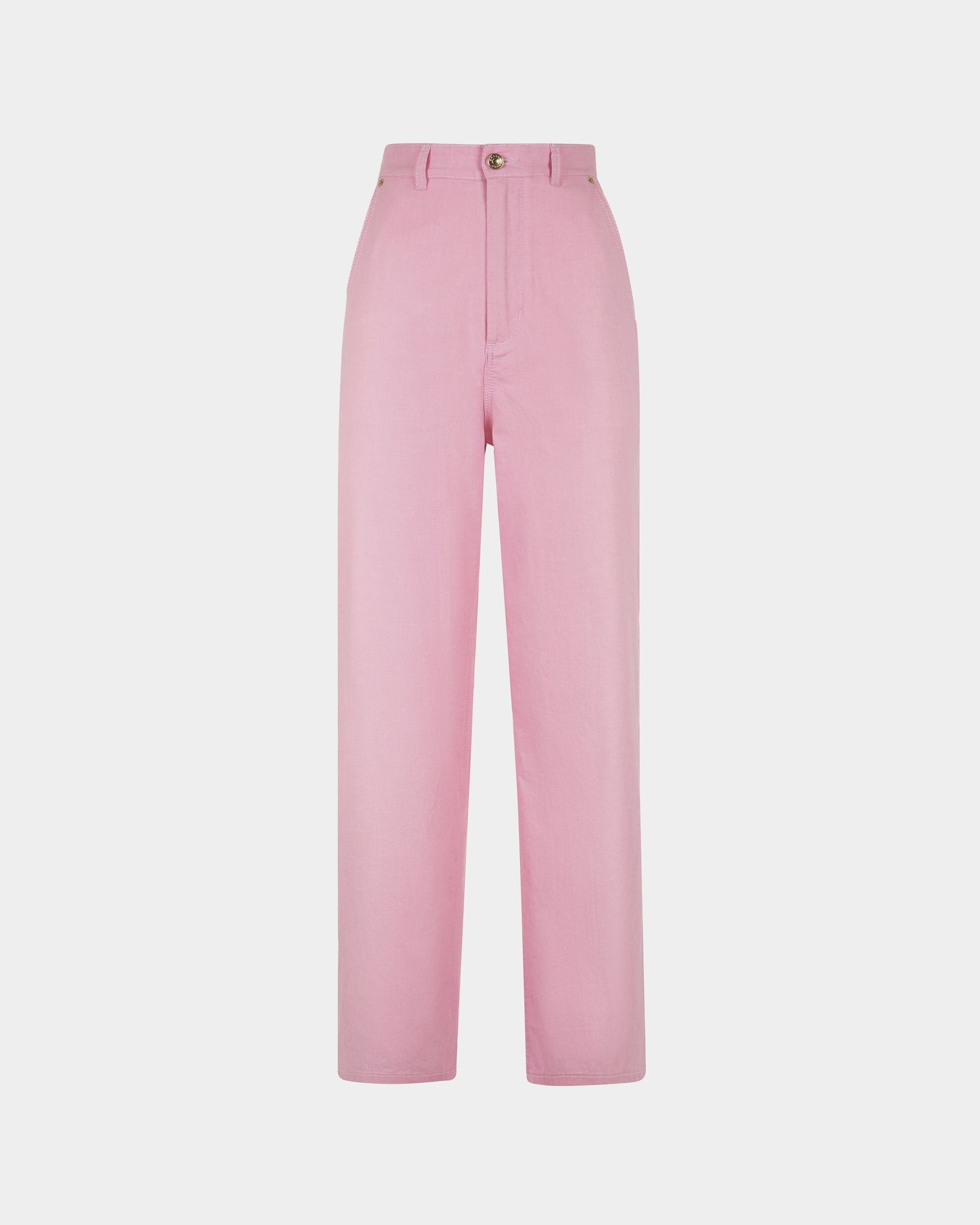 Bally Global - Pants in Pink Cotton - Pink