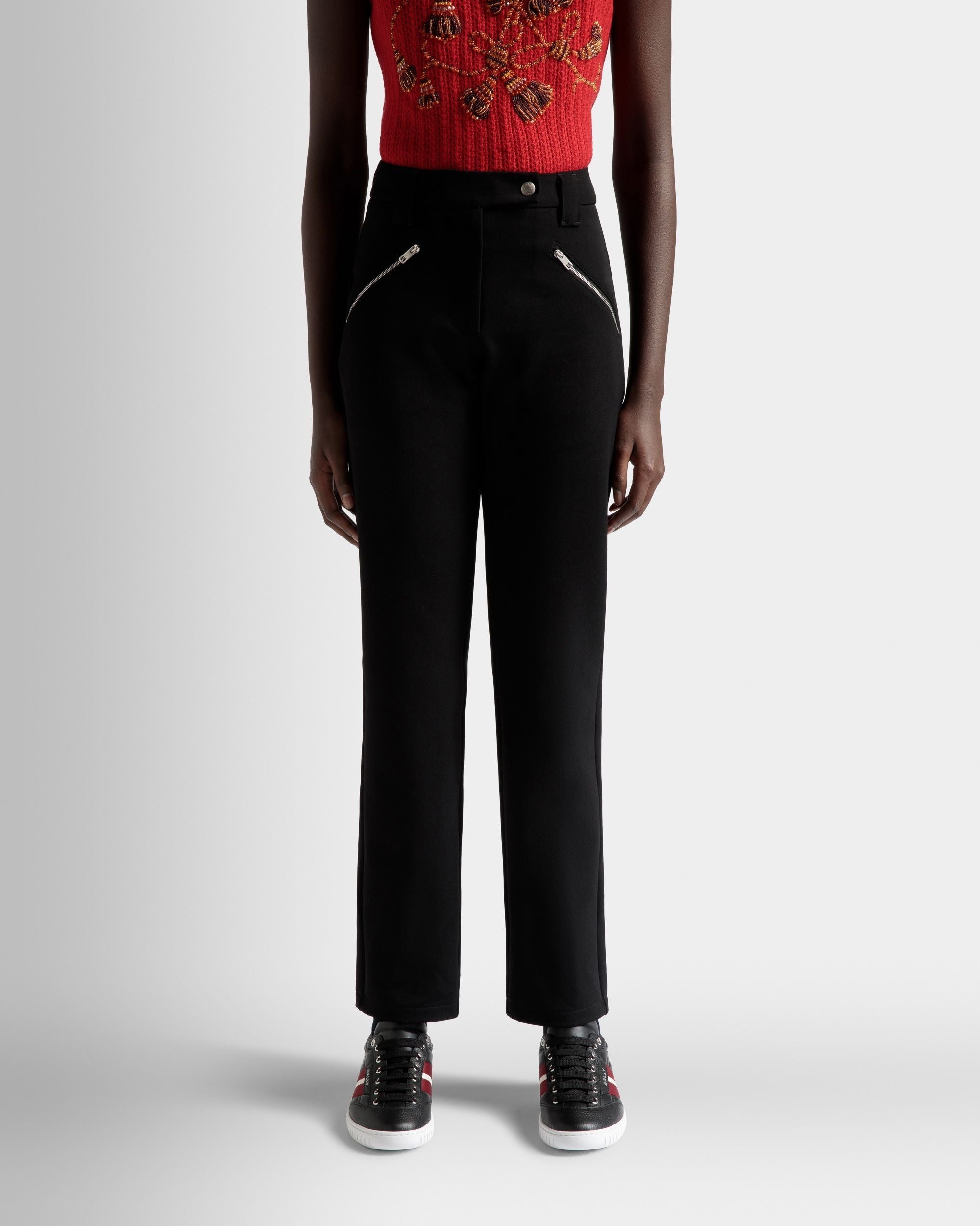 Bally Global - Stretch Pants In Black - Black