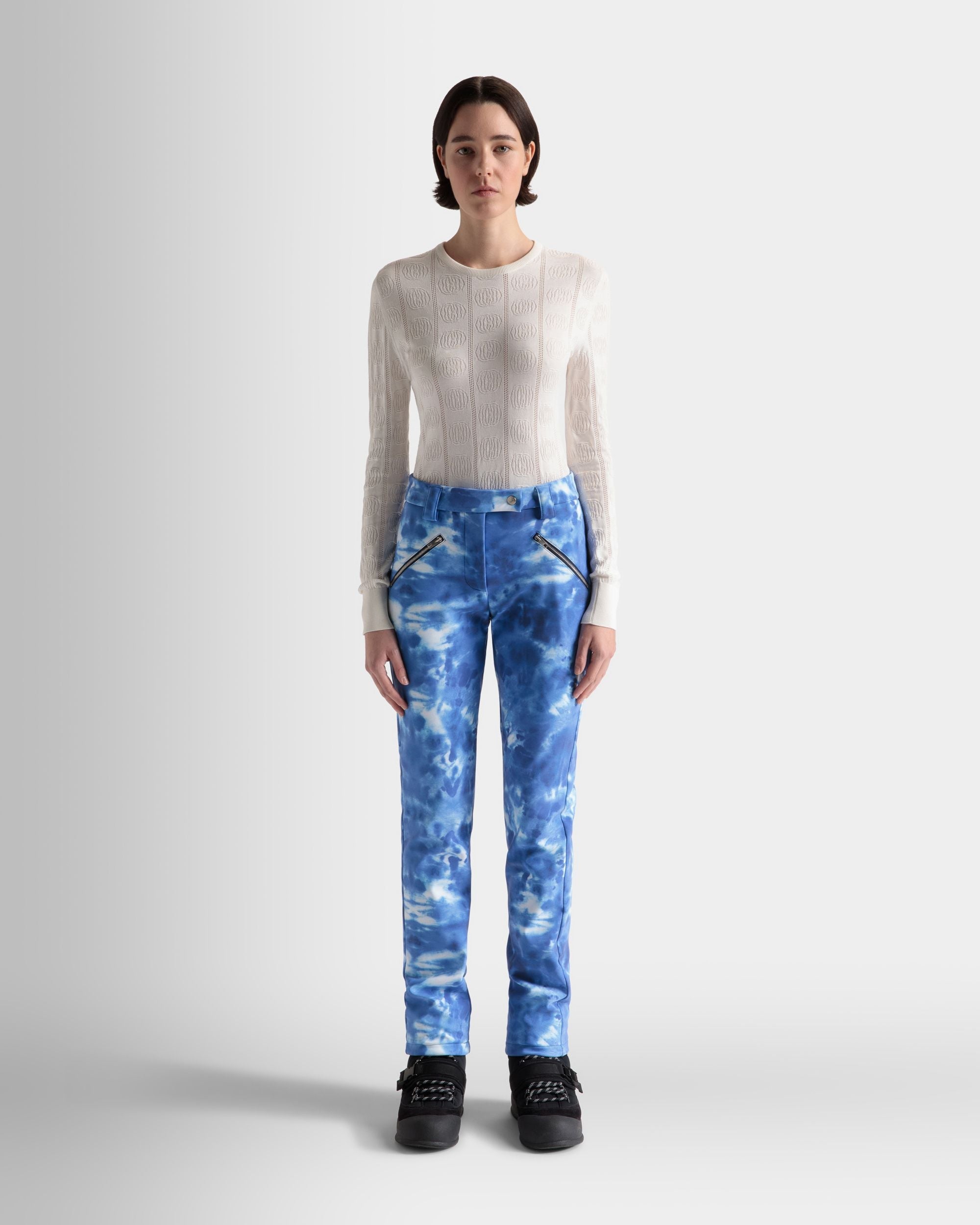 Bally Global - Stretch Pants In Blue - Blue