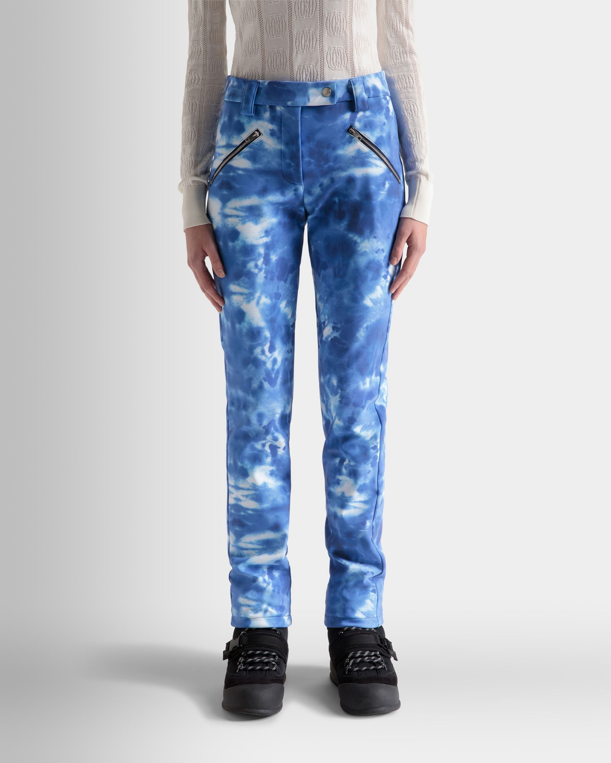 Bally Global - Stretch Pants In Blue - Blue