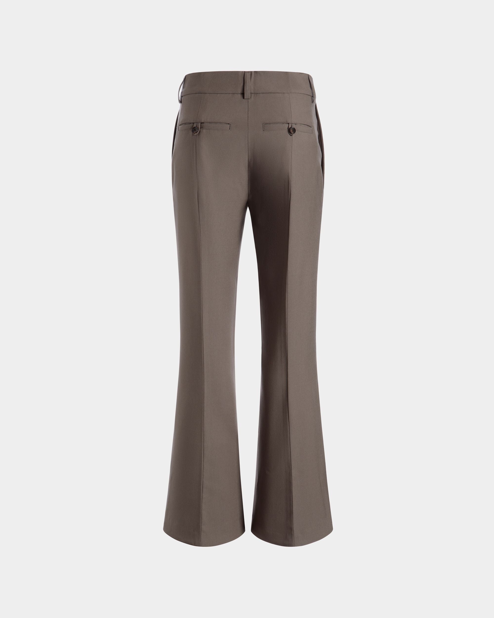 Bally Global - Trousers In Brown Wool - Brown