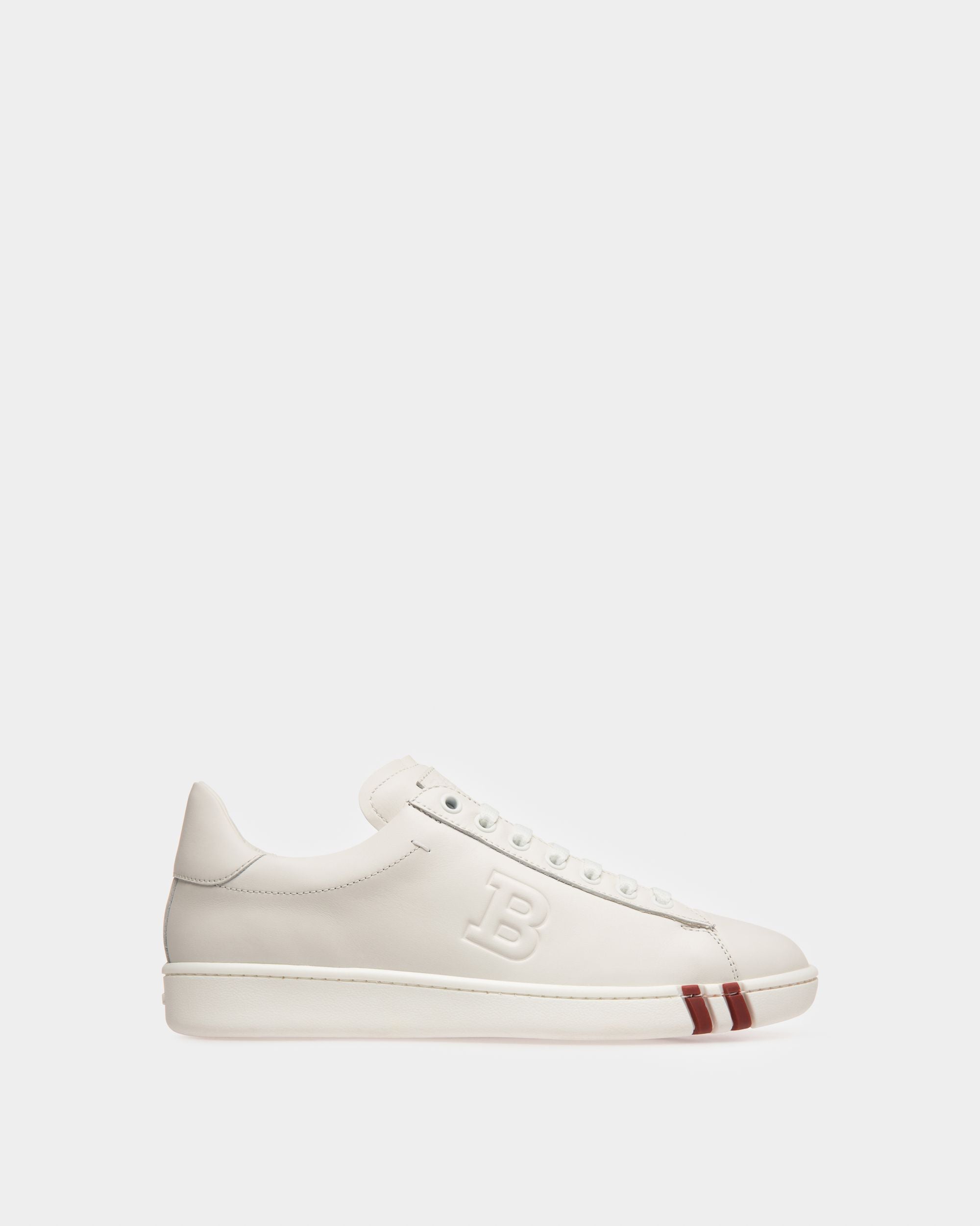 Bally Global - Wivian Leather Sneakers In White - White