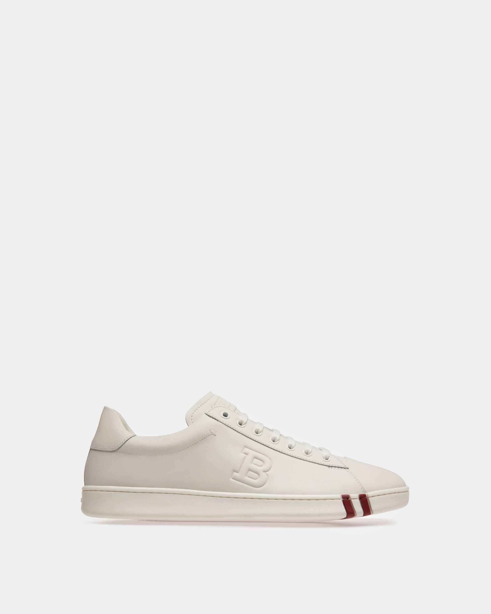 Bally Global - Asher Sneakers En Cuir Blanc - Blanc
