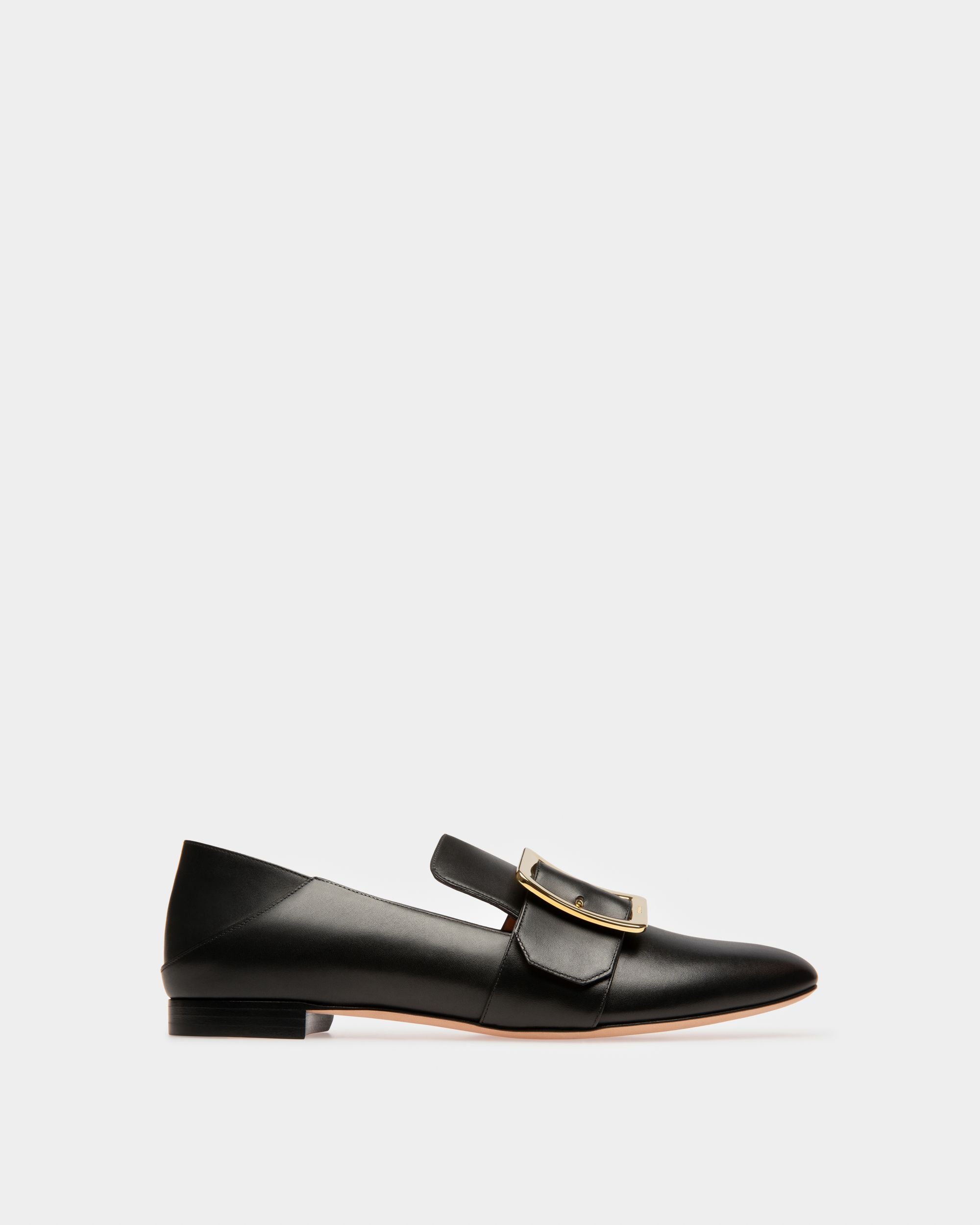 Bally Global - Janelle Women's Calf Leather Slipper In Black - Noir