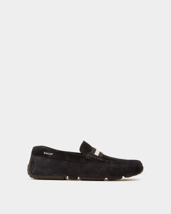 Pearce Mocasines De Estilo Driver En Piel De Color Azul Marino