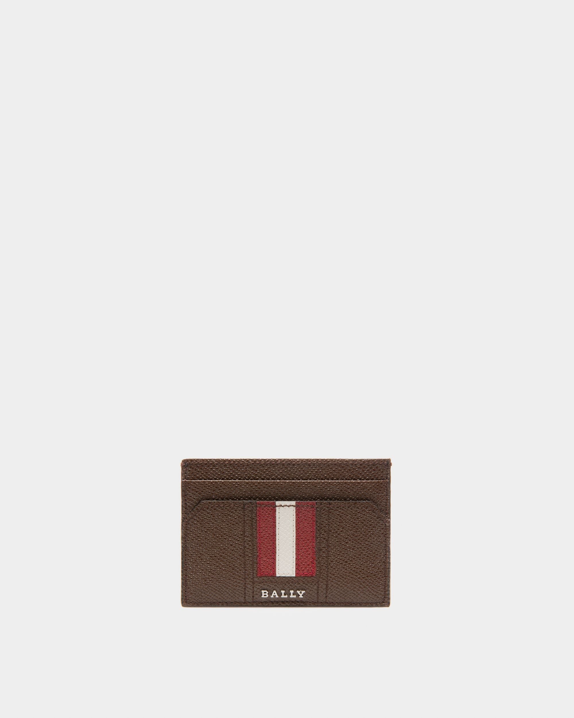 Bally Global - Thar Leather Card Holder In Brown - Brown