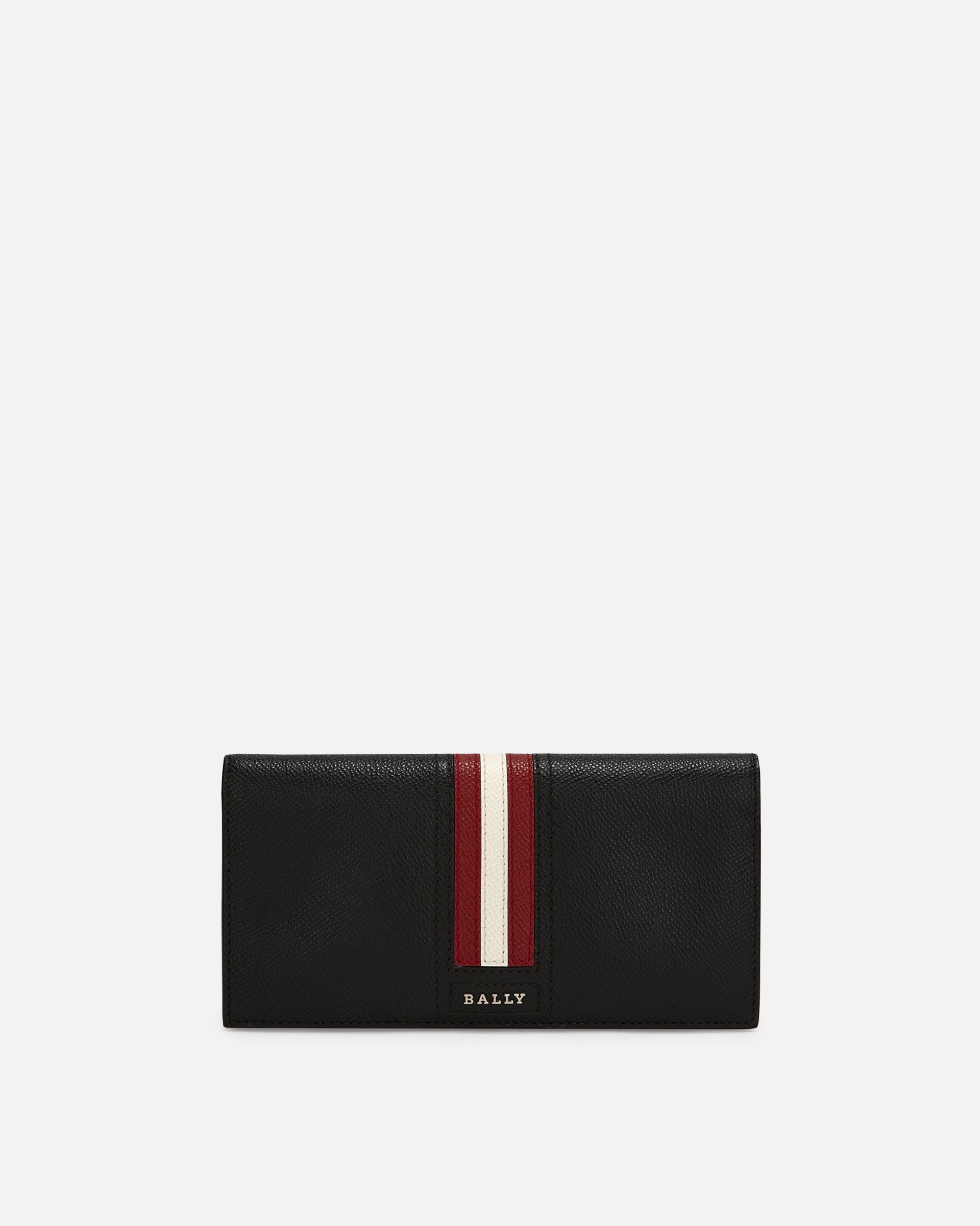 Bally Global - Taliro Leather Continental Wallet In Black - Black