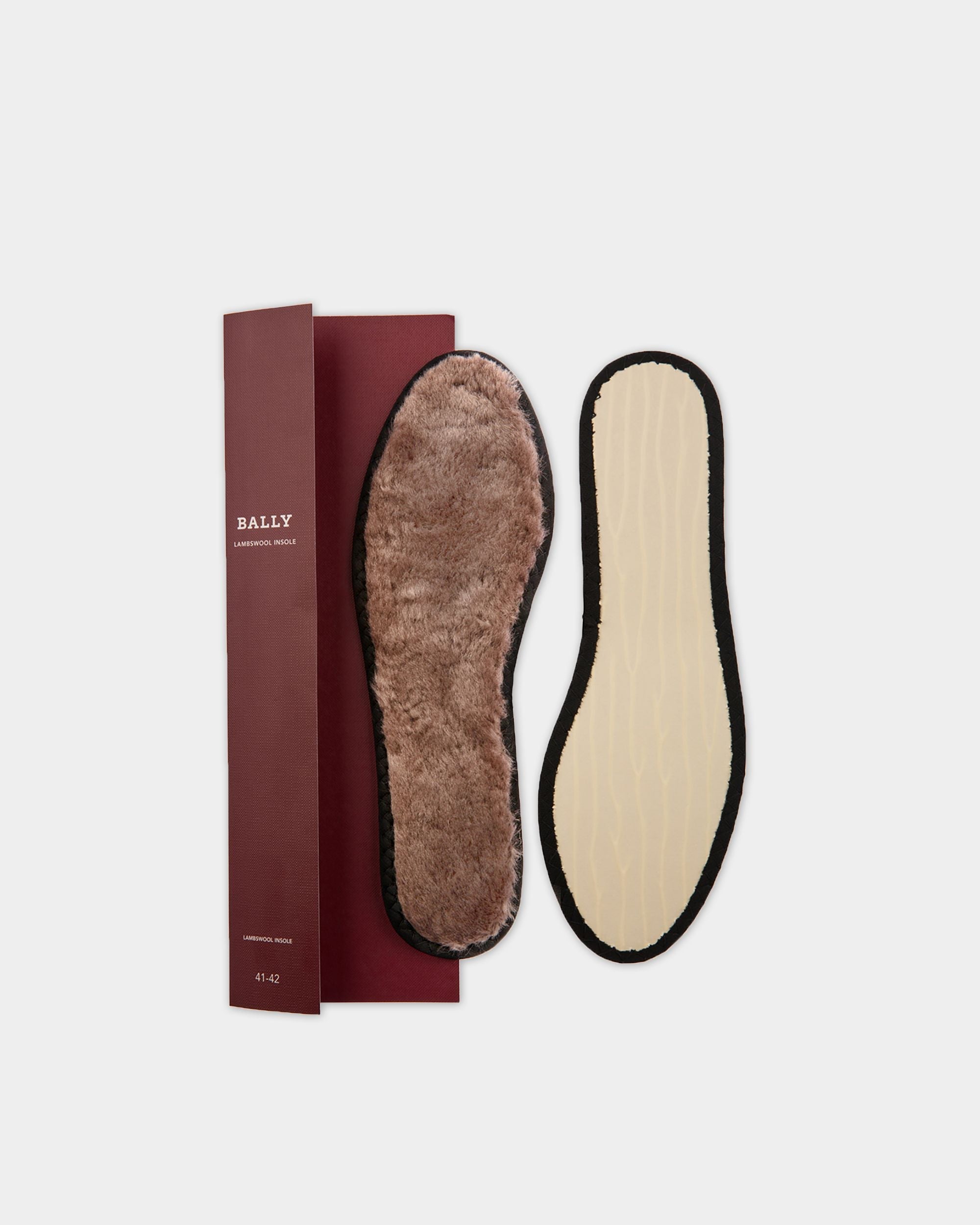 Bally Global - Lambswool Insoles Shoe Care Accessory For All Shoes - Brown