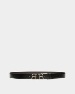 Britt Ceinture 35 Mm En Cuir Noir