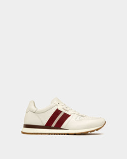 Astel Leather Sneakers In White