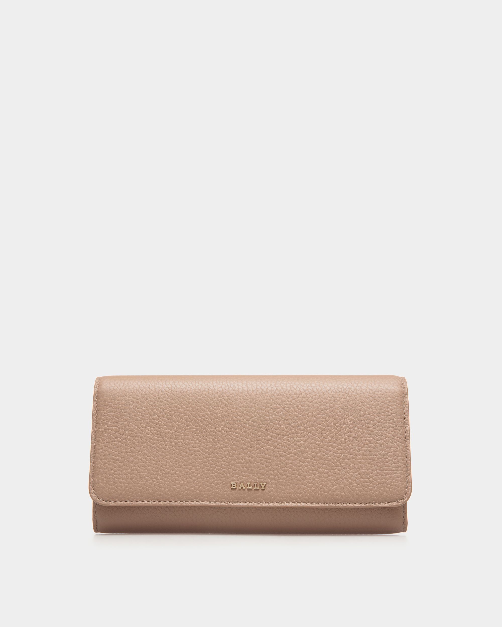 Bally Global - Continental Wallet In Beige Bovine - Beige