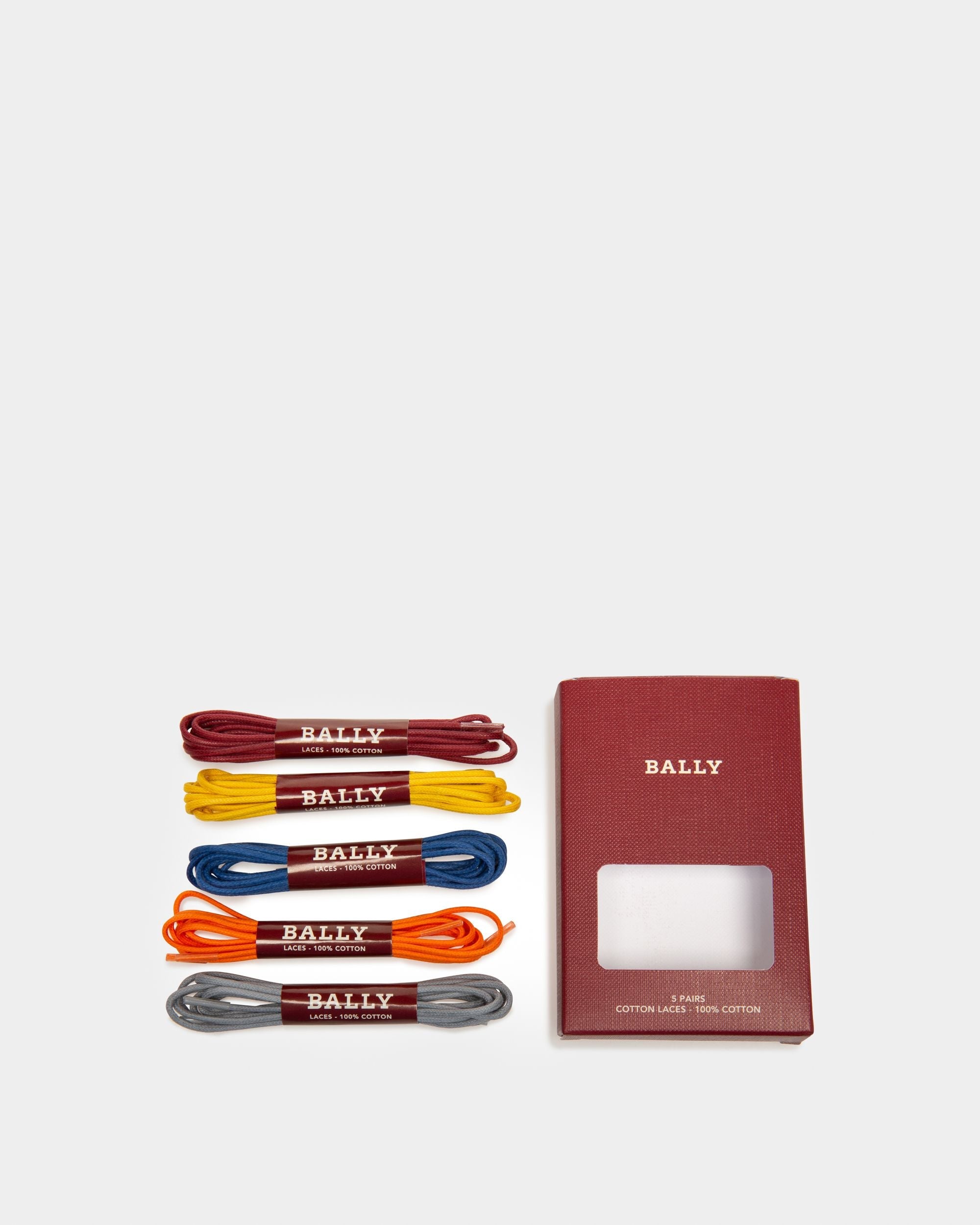 Bally Global - Juego De Cordones - Rojo
