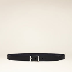 Men's Black Casual Leather Belt