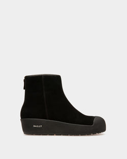 Guard Botas De Piel Para La Nieve En Negro