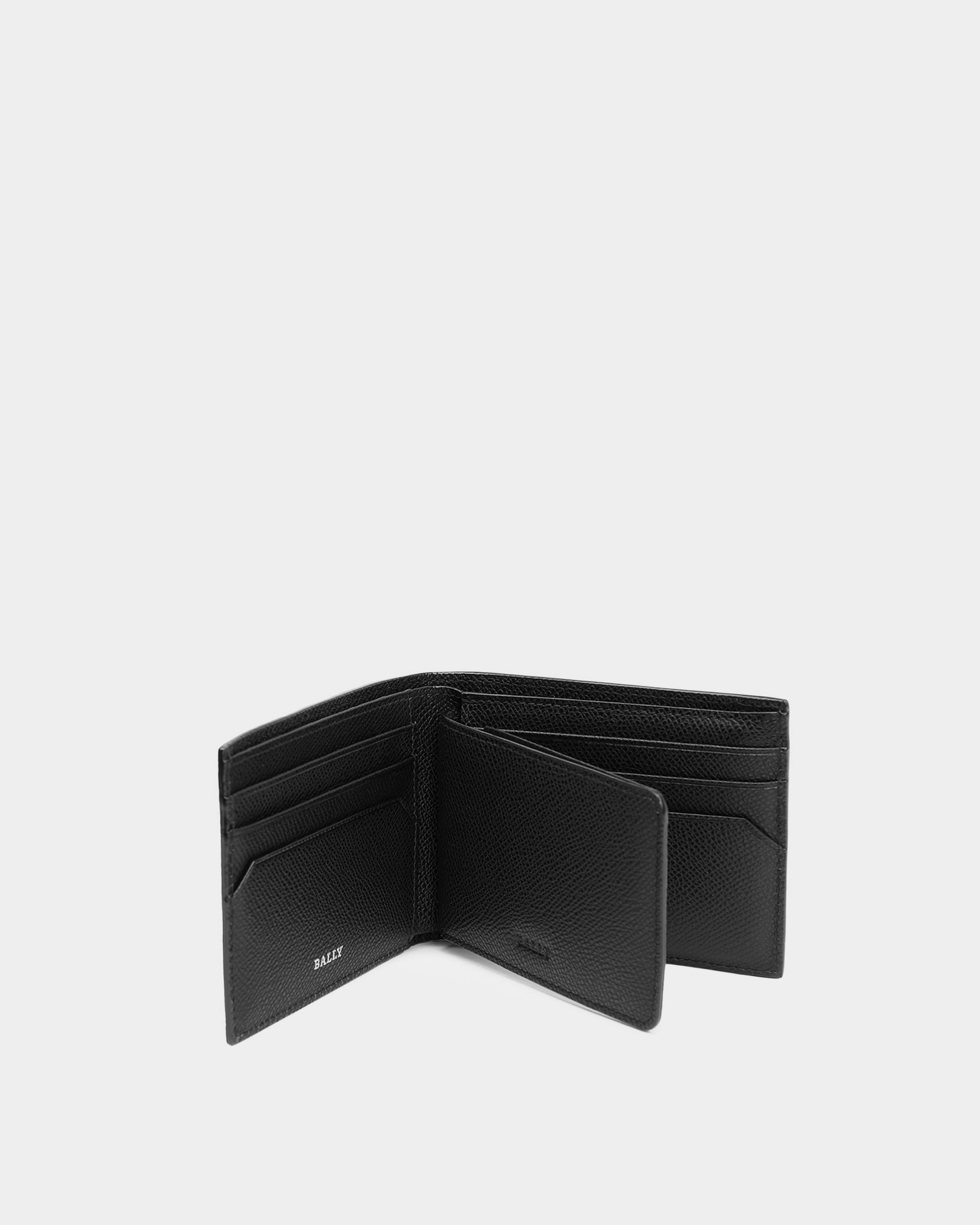 Bally Global - Tydan Leather Wallet In Black - Black