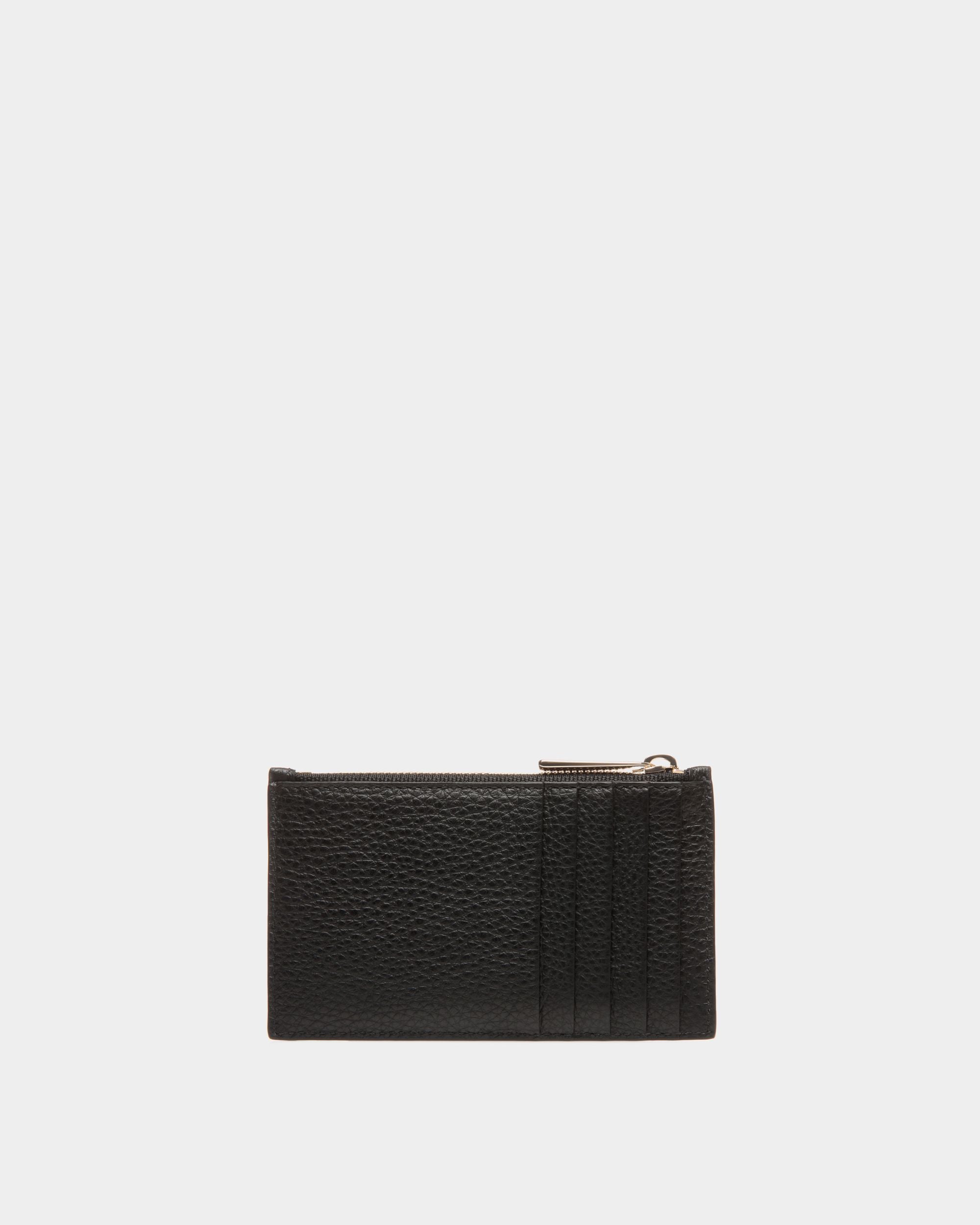 Bally Global - Porte-Cartes De Visite En Cuir Noir - Noir