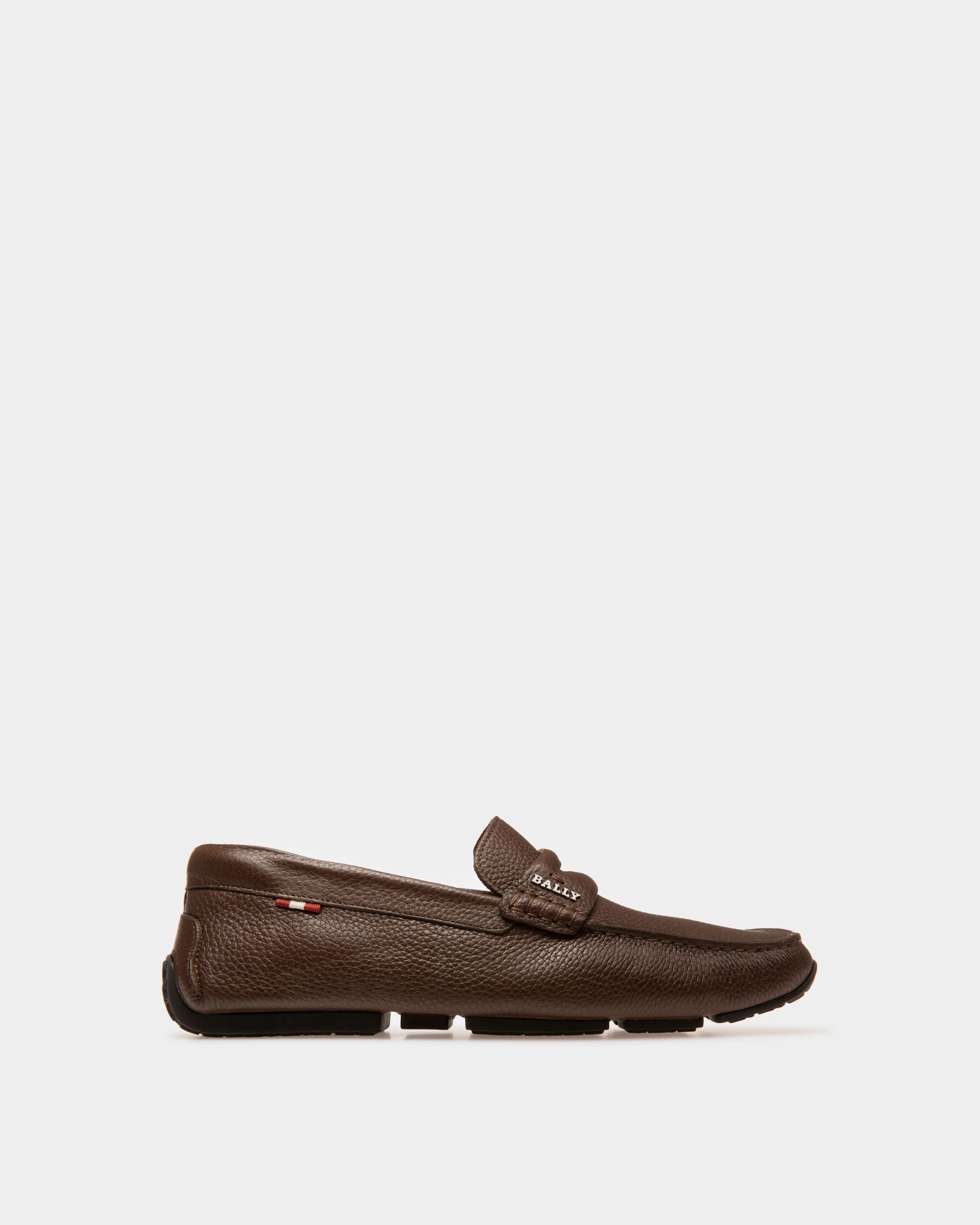 Bally Global - Chaussures Driver Pavel En Cuir Marron - Marron