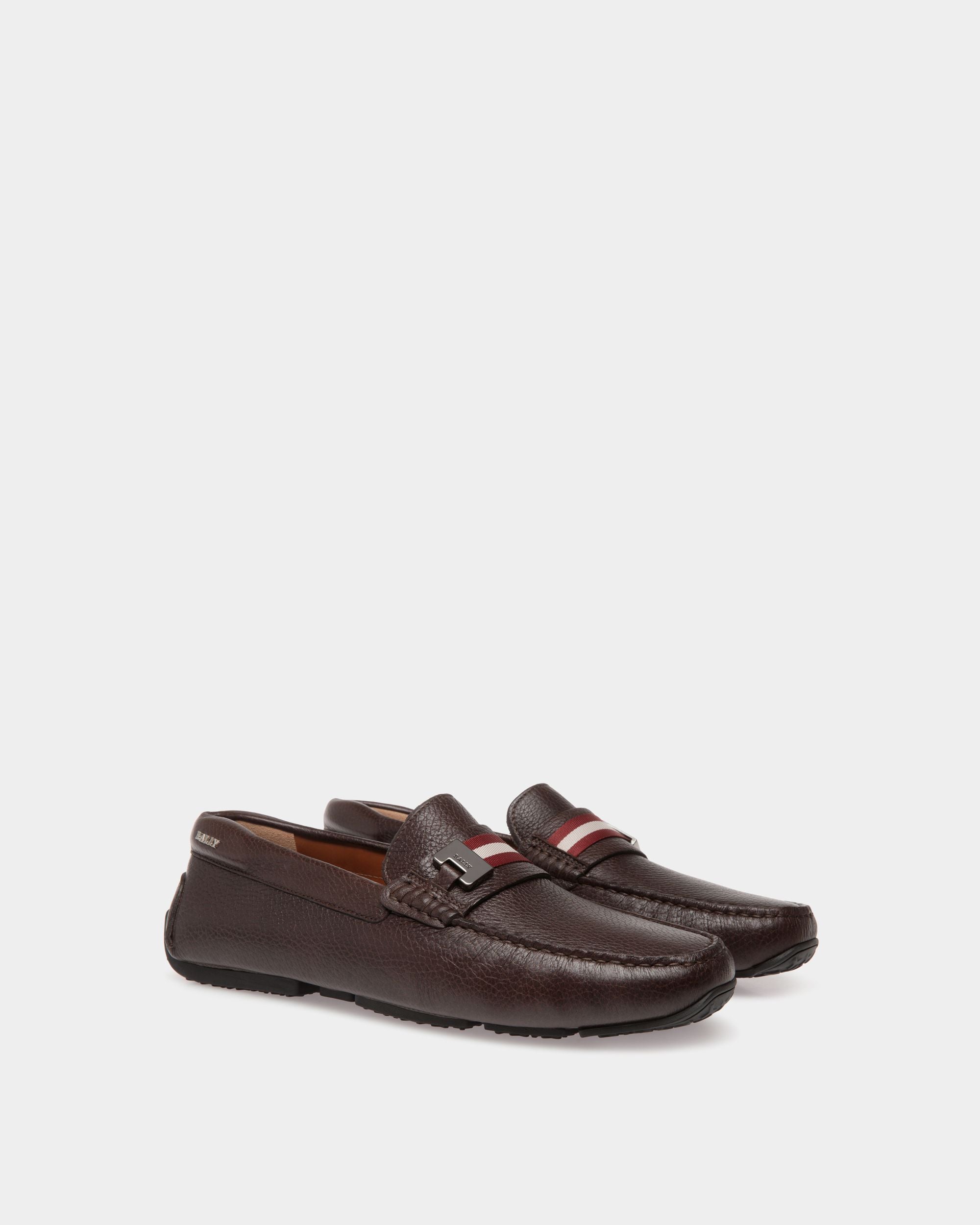 Bally Global - Pilot Drivers In Brown Leather - Brown