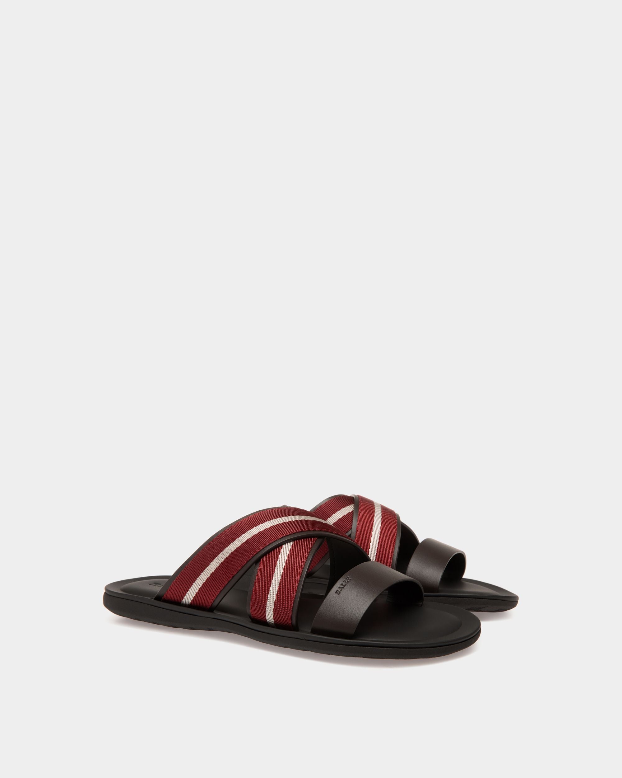 Bally Global - Sandal In Brown Leather - Brown