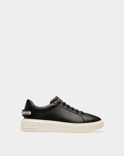 Malya Leather Sneakers In Black