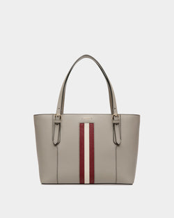 Tote In Grey Bovine Split