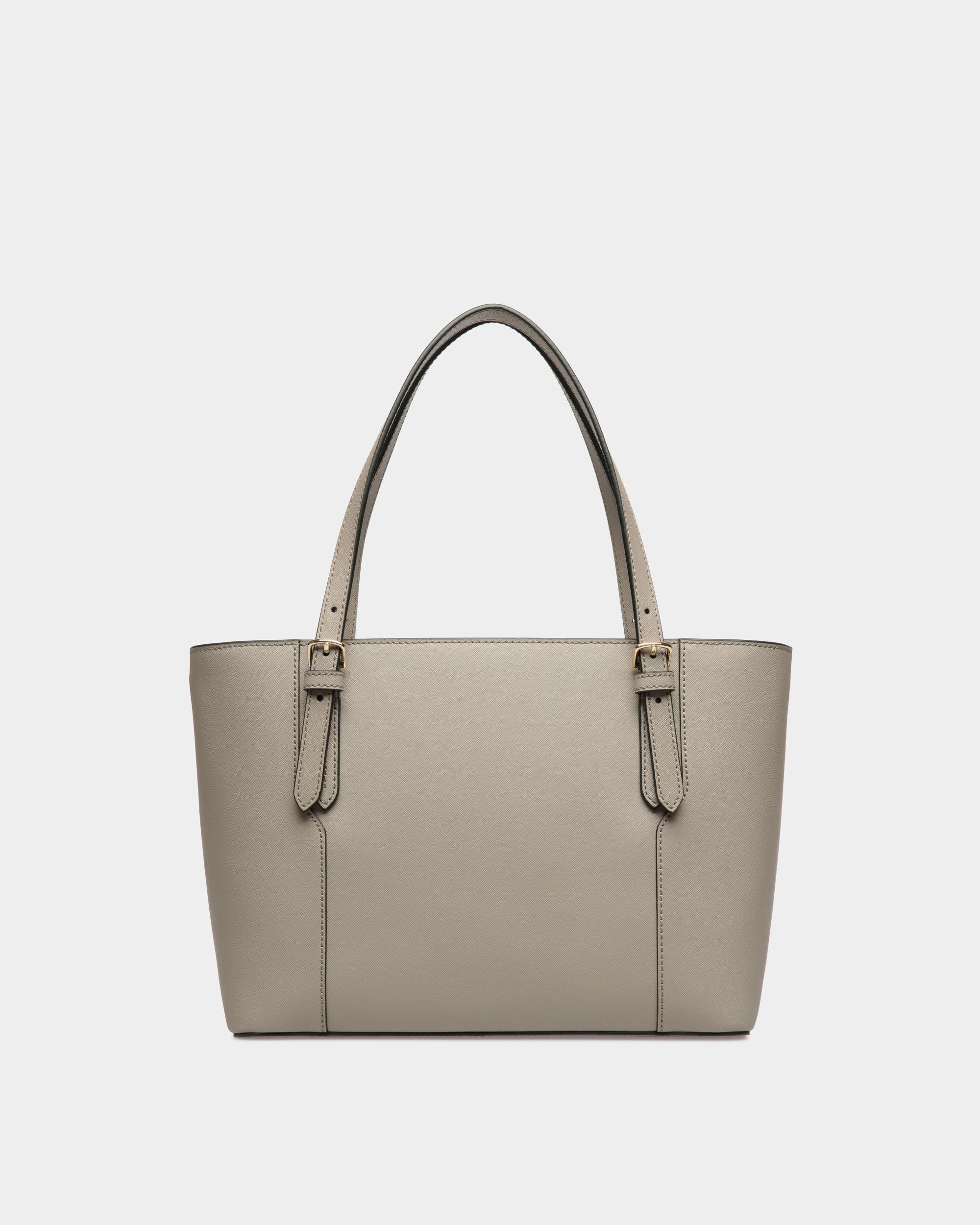 Bally Global - Tote In Grey Bovine Split - Grey