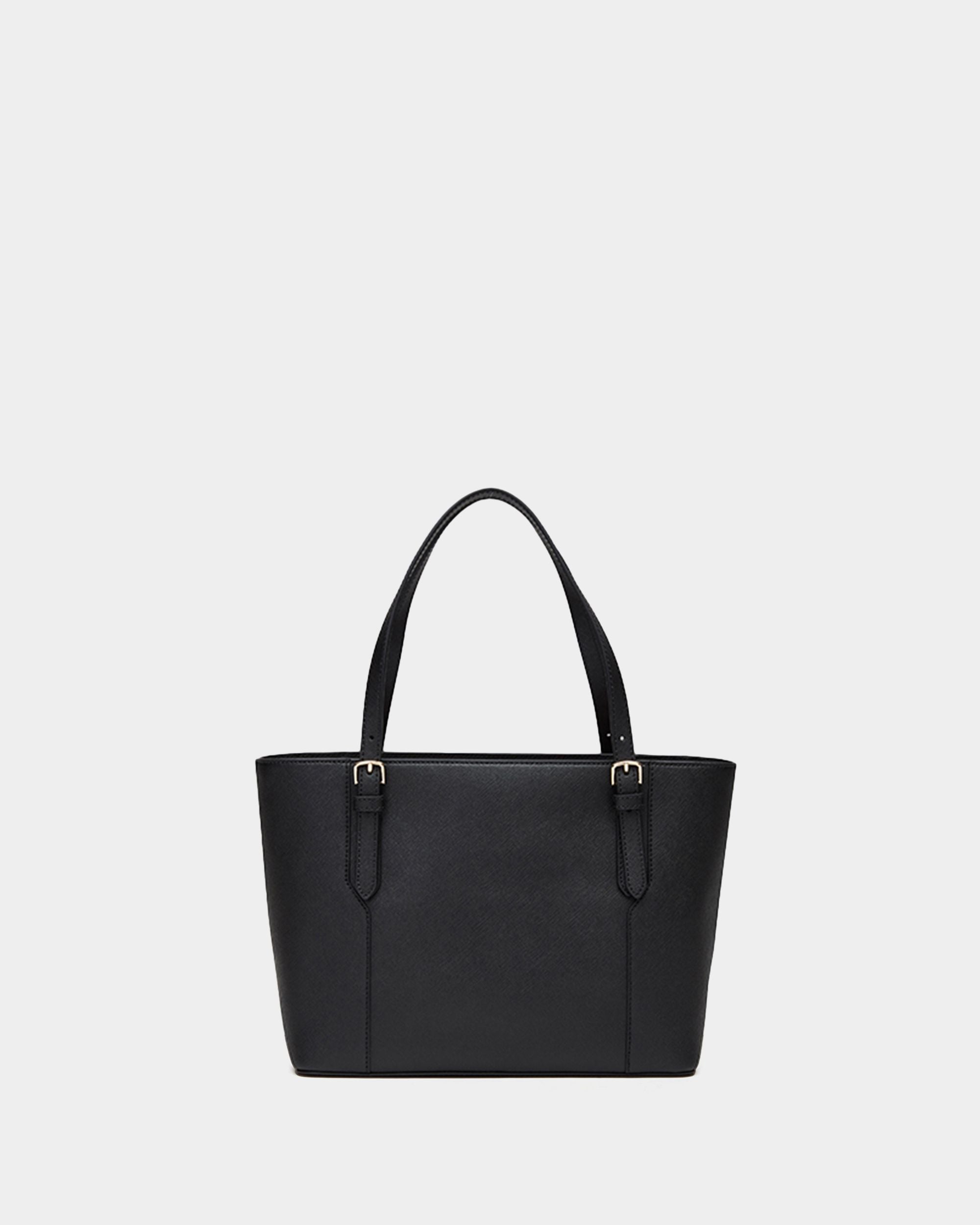 Bally Global - Tote in Black Embossed Leather - Black