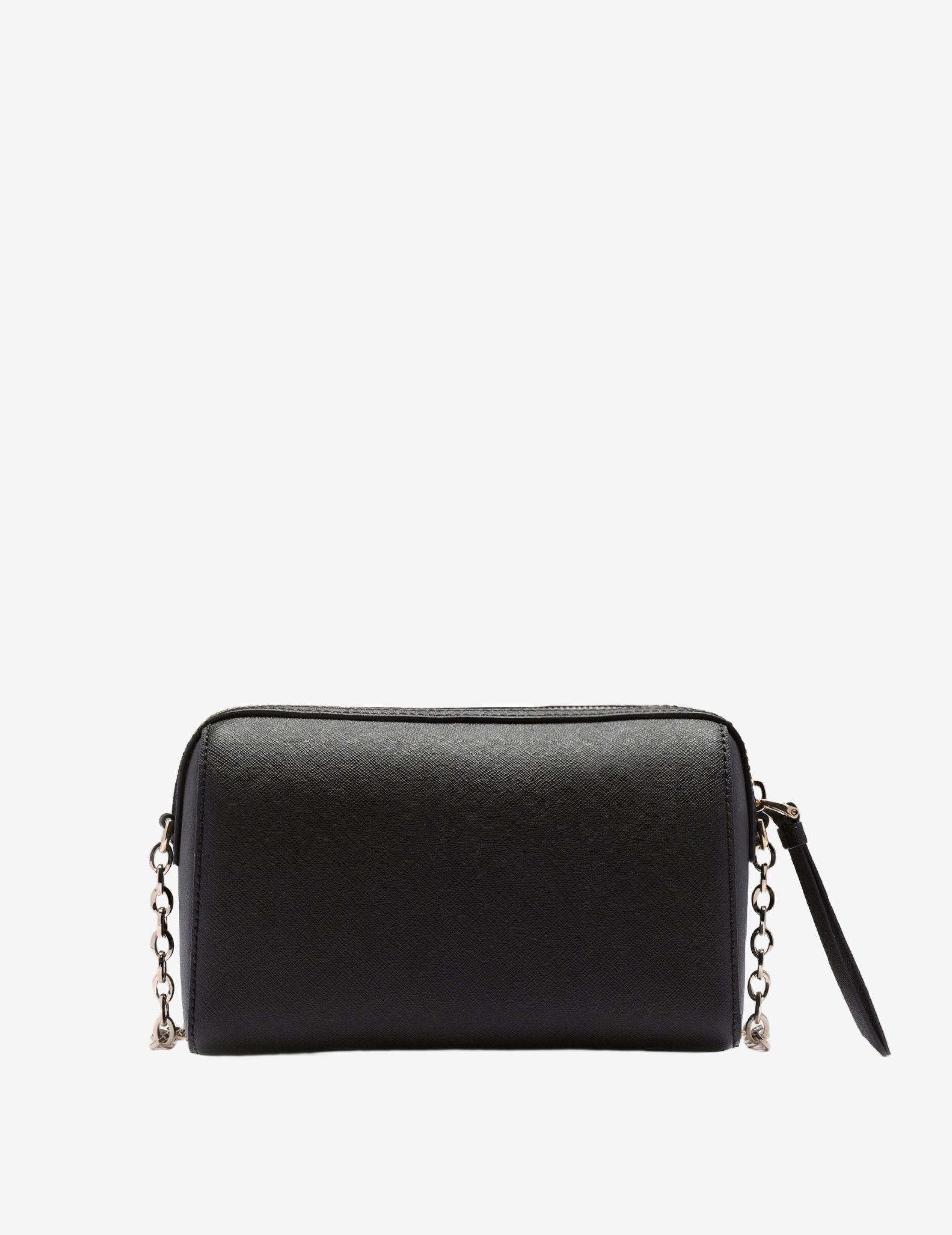 Bally Global - Women's Black Leather Crossbody Shoulder Bag - Black