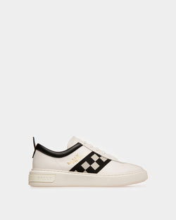Bally Lift Sneaker In White Leather