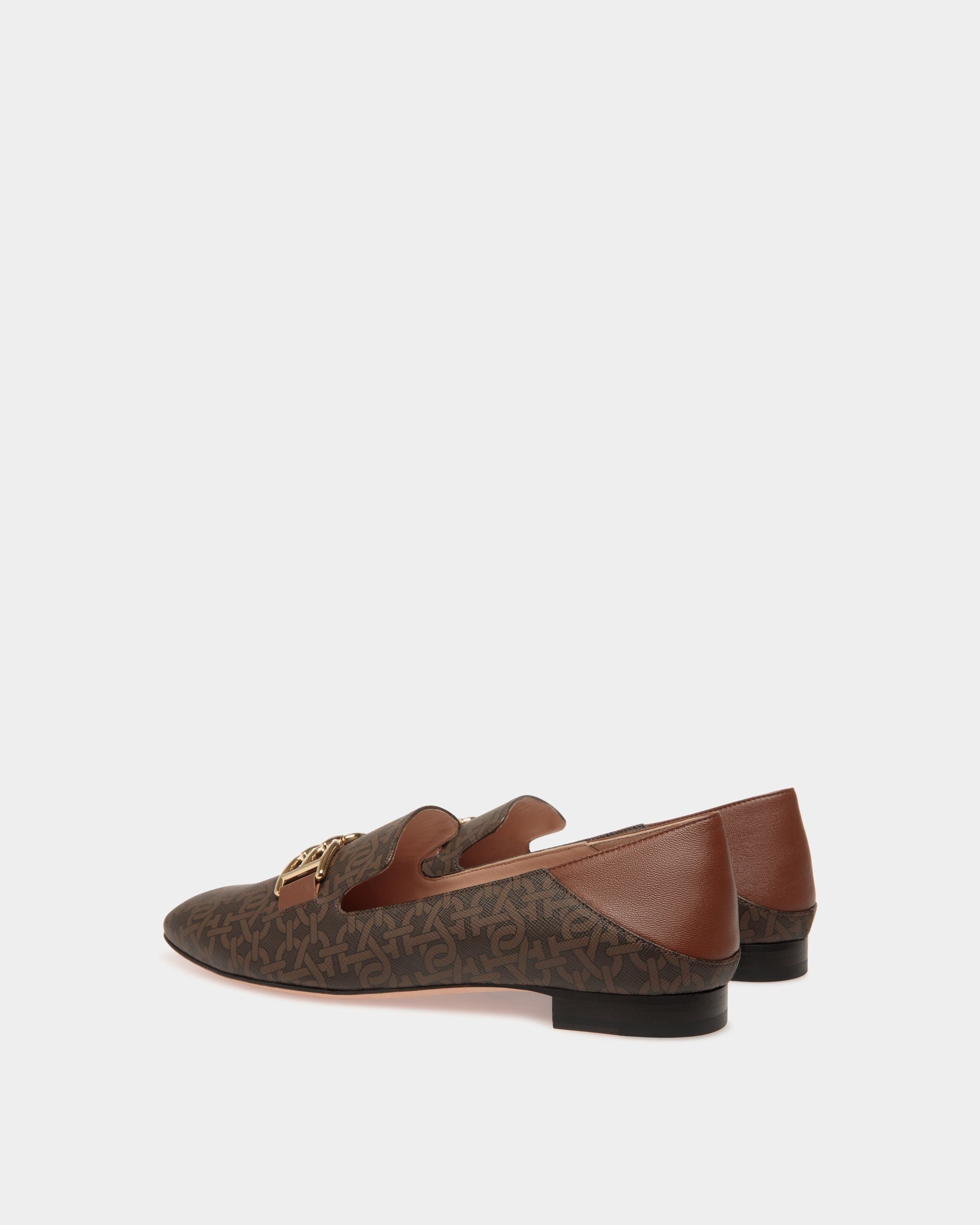 Bally Global - Slipper In Brown Mix Cotton - Brown