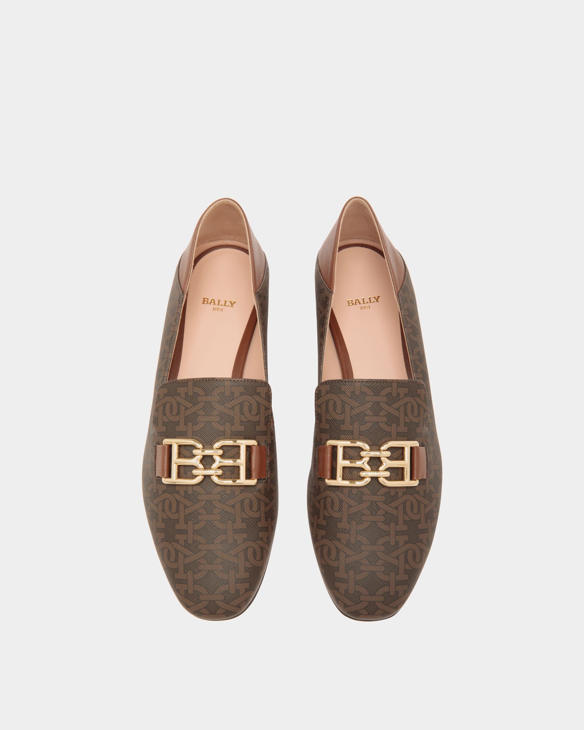 Bally Global - Slipper In Brown Mix Cotton - Brown