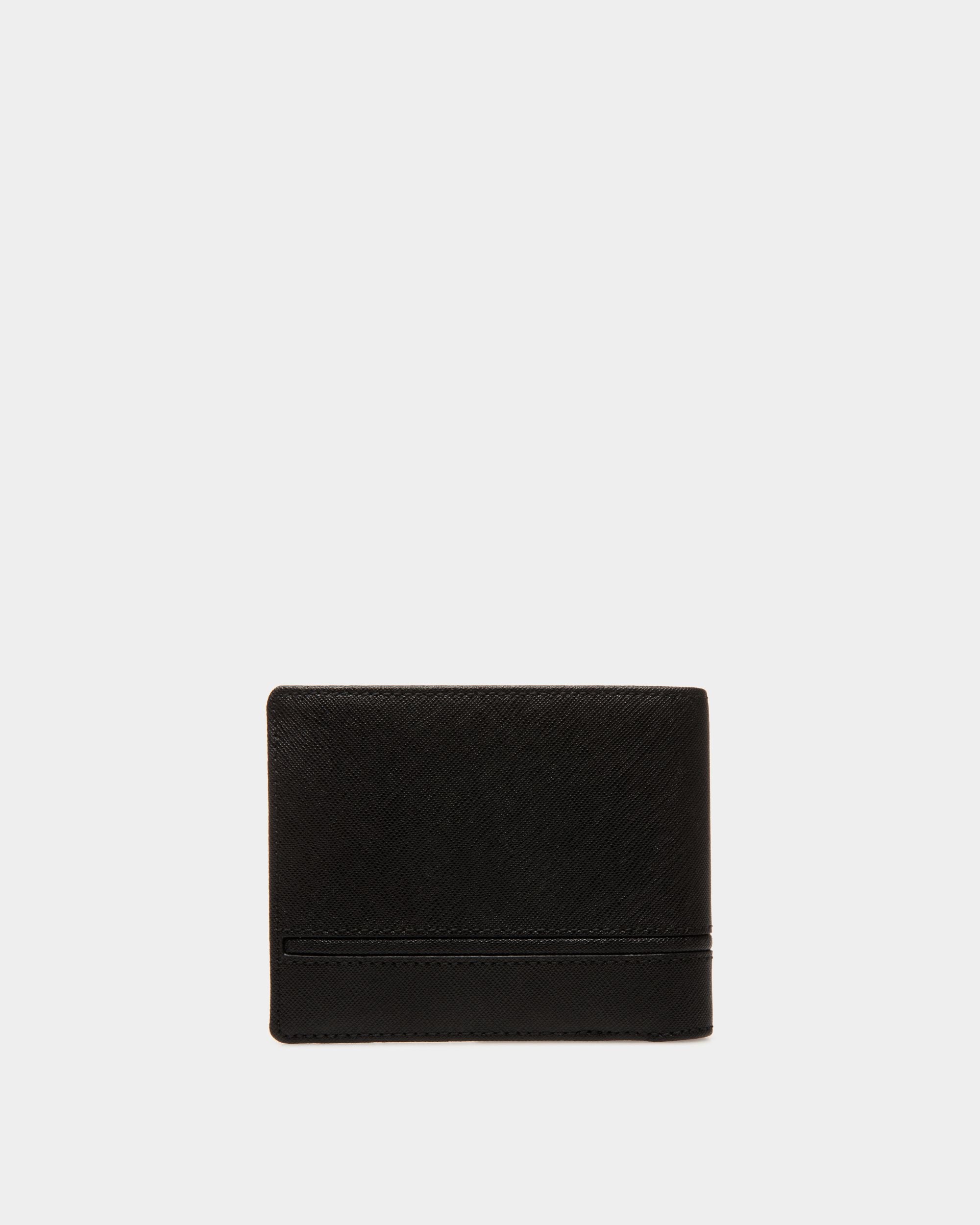 Bally Global - Bifold Wallet In Black Embossed Leather - Black
