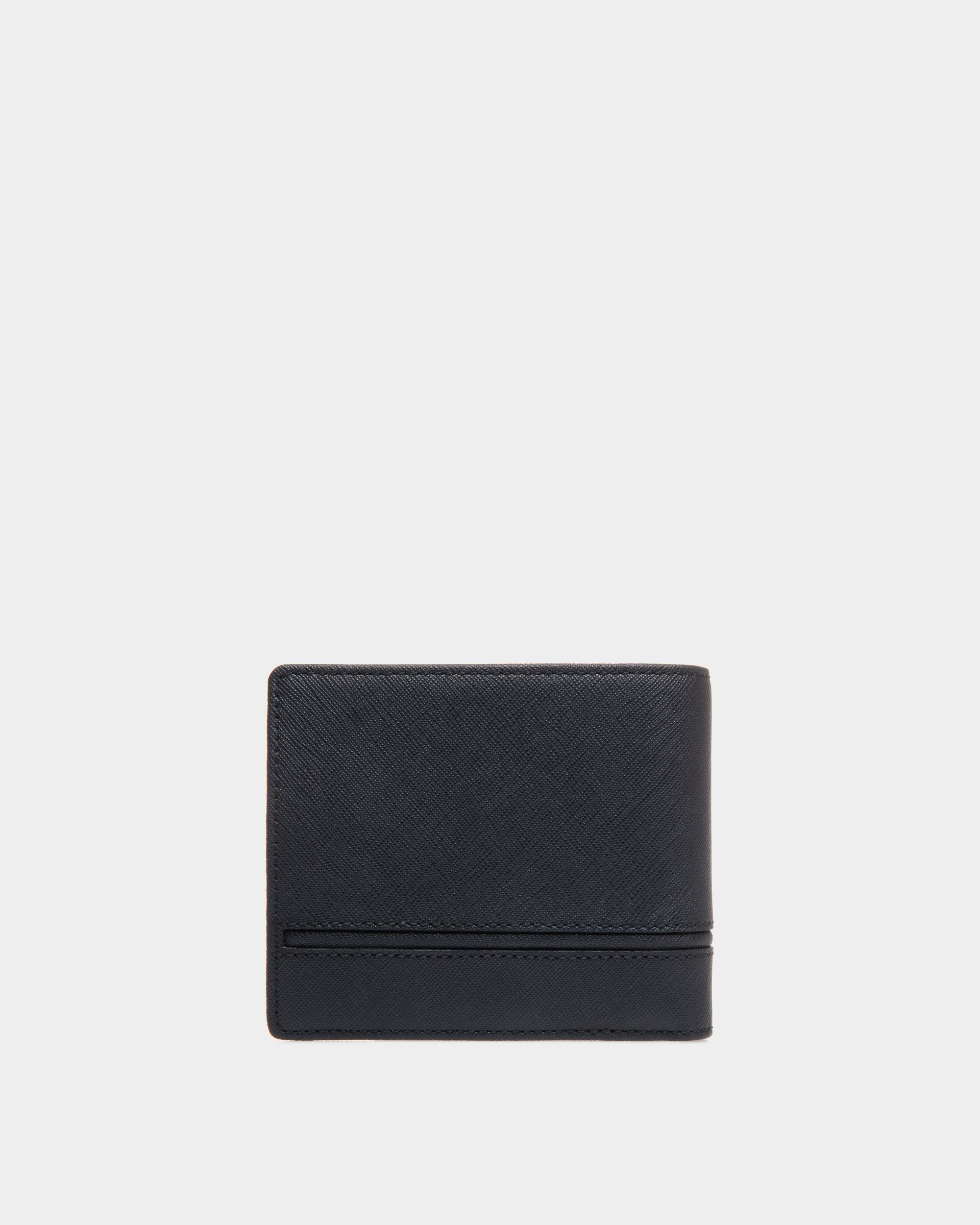 Bally Global - Wallet In Blue Bovine Split - Blue