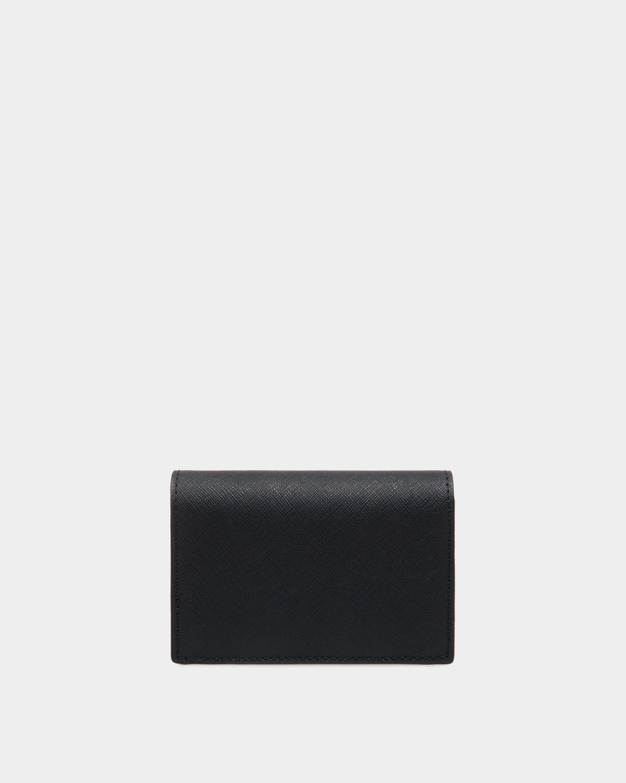 Bally Global - Business Card Holder In Blue Leather - Blue