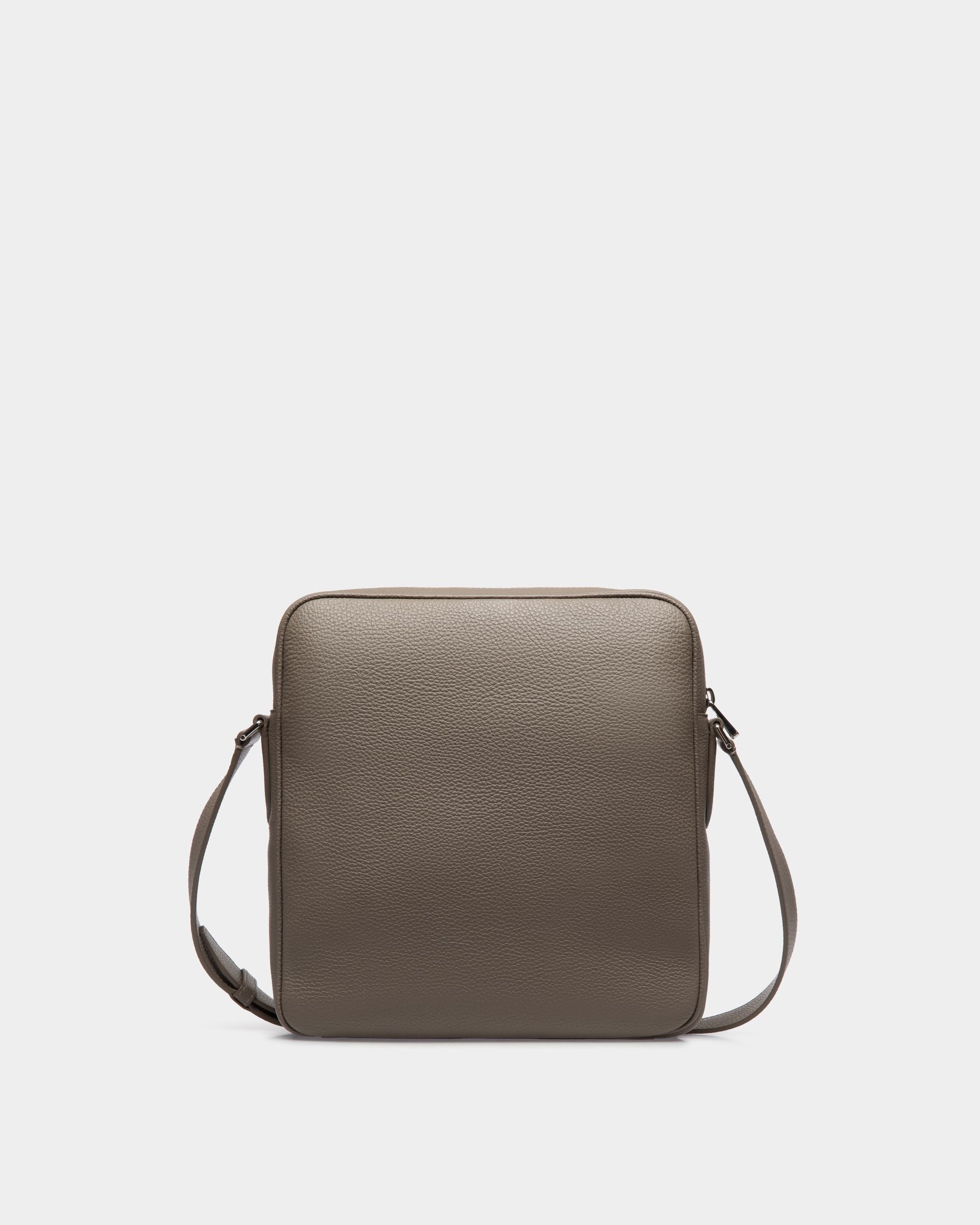 Bally Global - Crossbody Bag in Beige Grained Leather - Brown