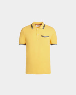 Polo In Yellow Cotton