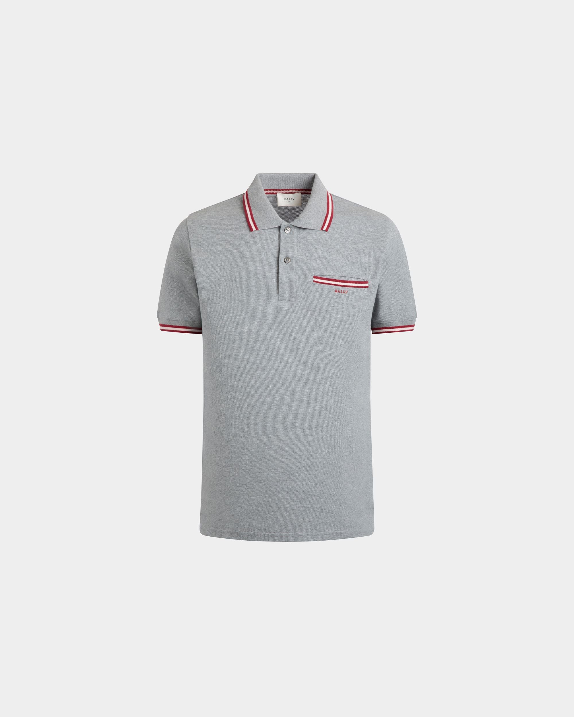 Bally Global - Polo In Silver Cotton - Silver