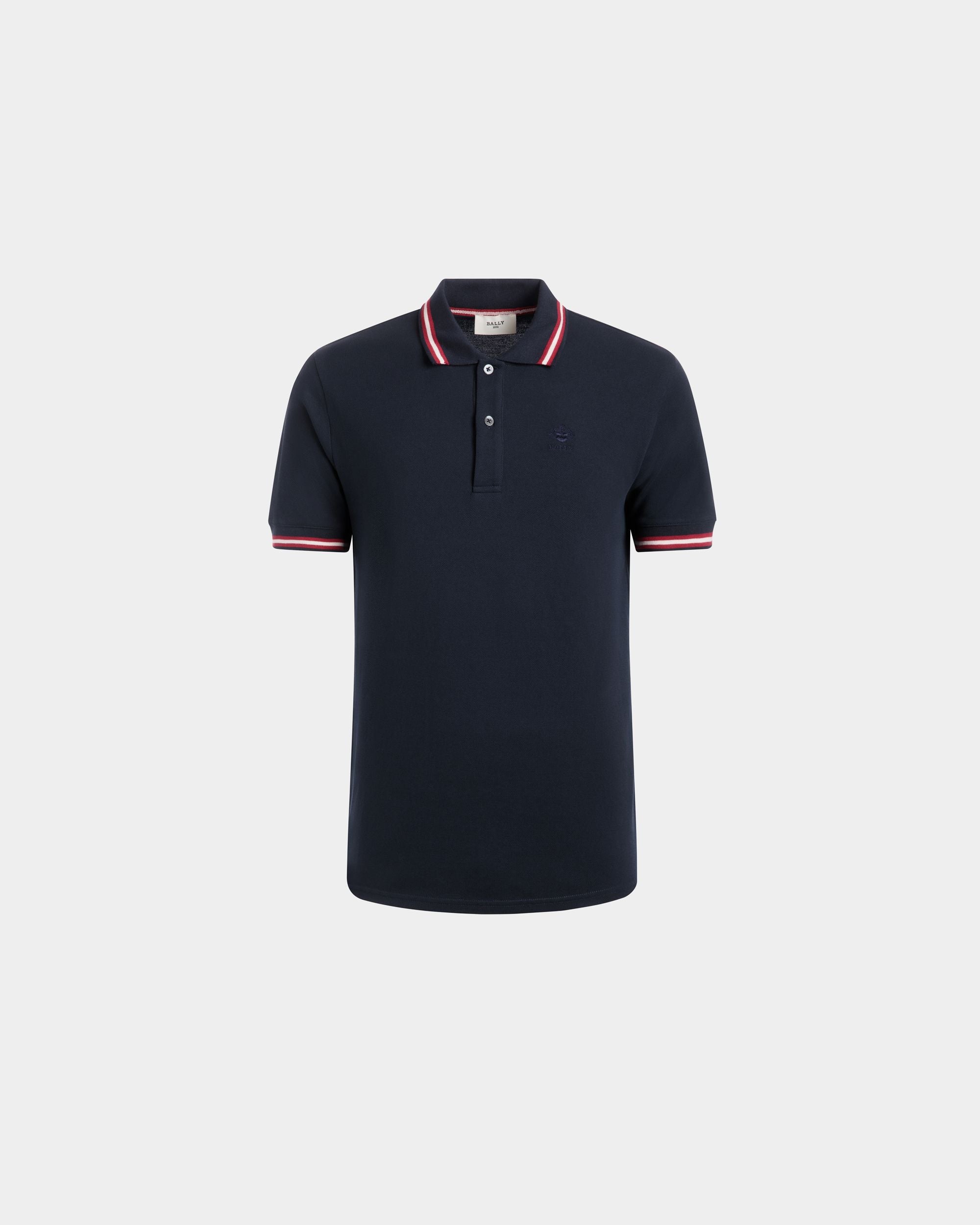 Bally Global - Polo In Blue Cotton - Blue