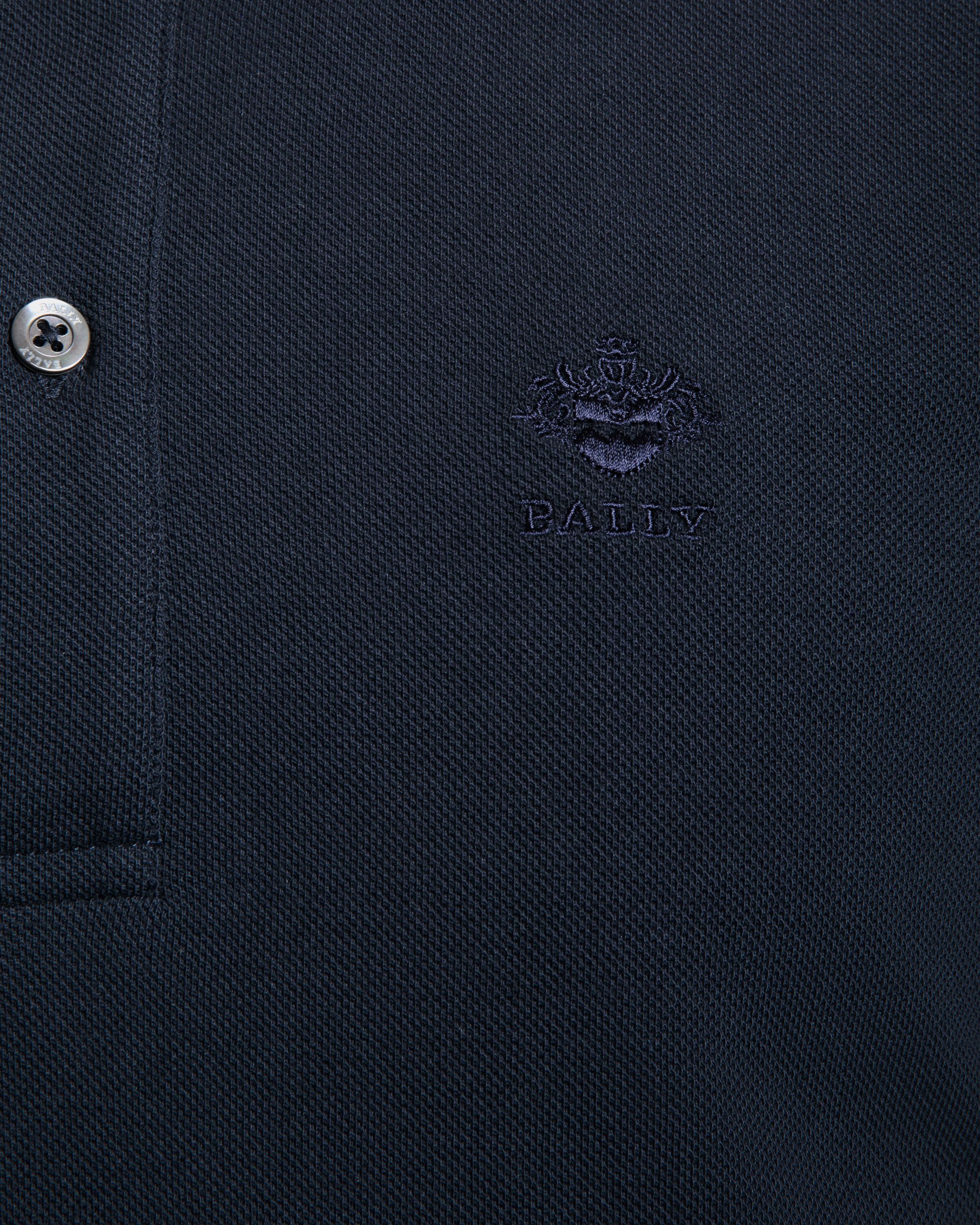 Bally Global - Polo In Blue Cotton - Blue