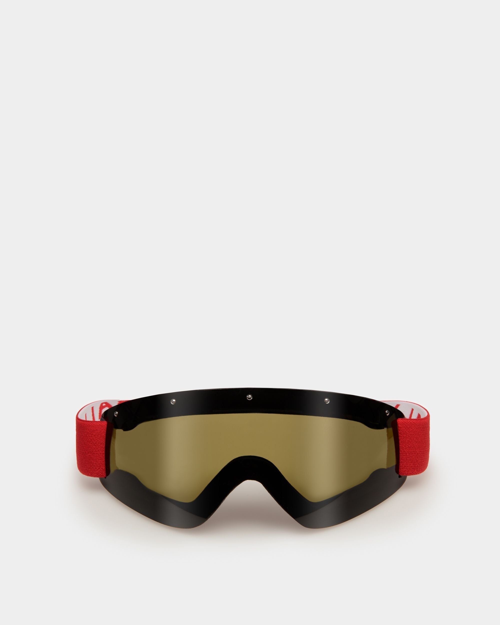 Bally Global - Mountain Snow Goggles In Mirrored Yellow - Yellow