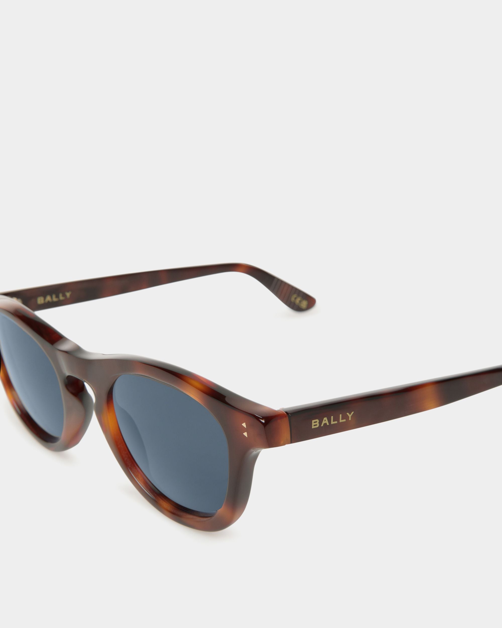 Bally Global - Lunettes De Soleil Dieter En Acétate Havana - Marron