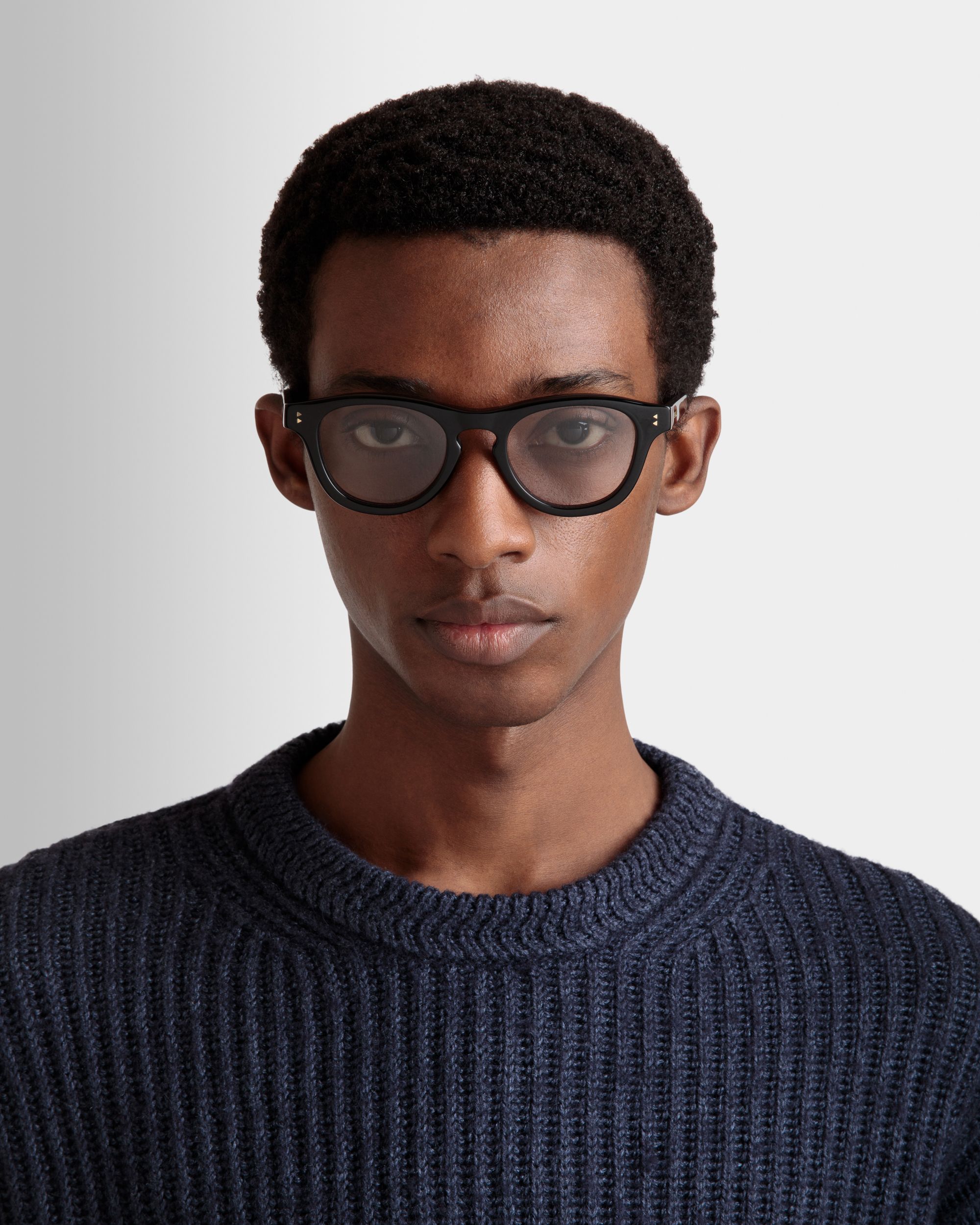 Bally Global - Dieter Sunglasses In Black Acetate - Black