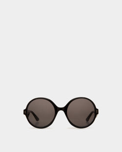 Lunettes De Soleil Ursula En Acétate Noir
