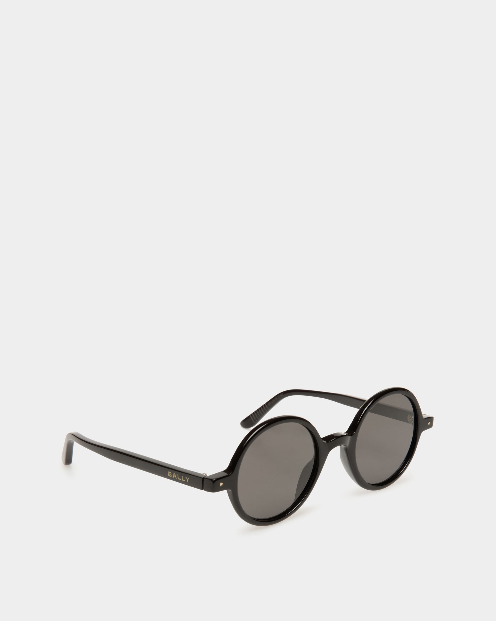 Bally Global - Otto Sunglasses In Black Acetate - Black