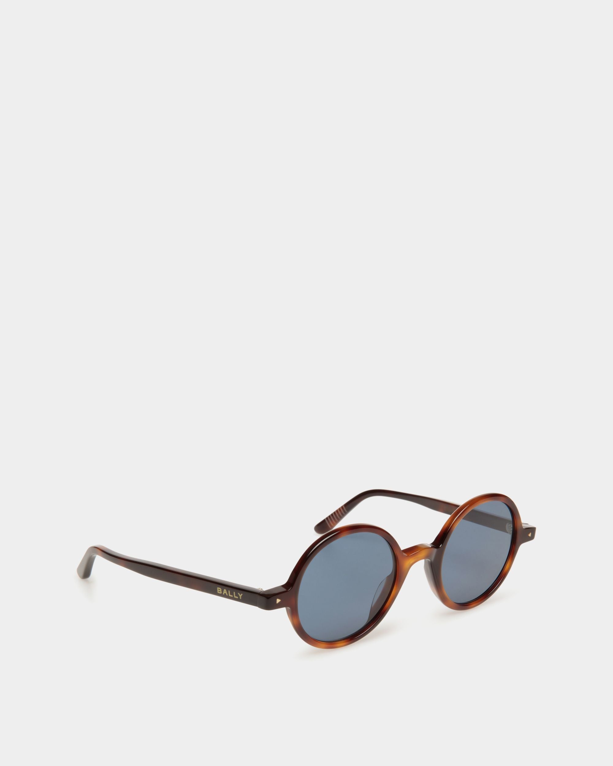 Bally Global - Lunettes De Soleil Otto En Acétate Havana - Marron