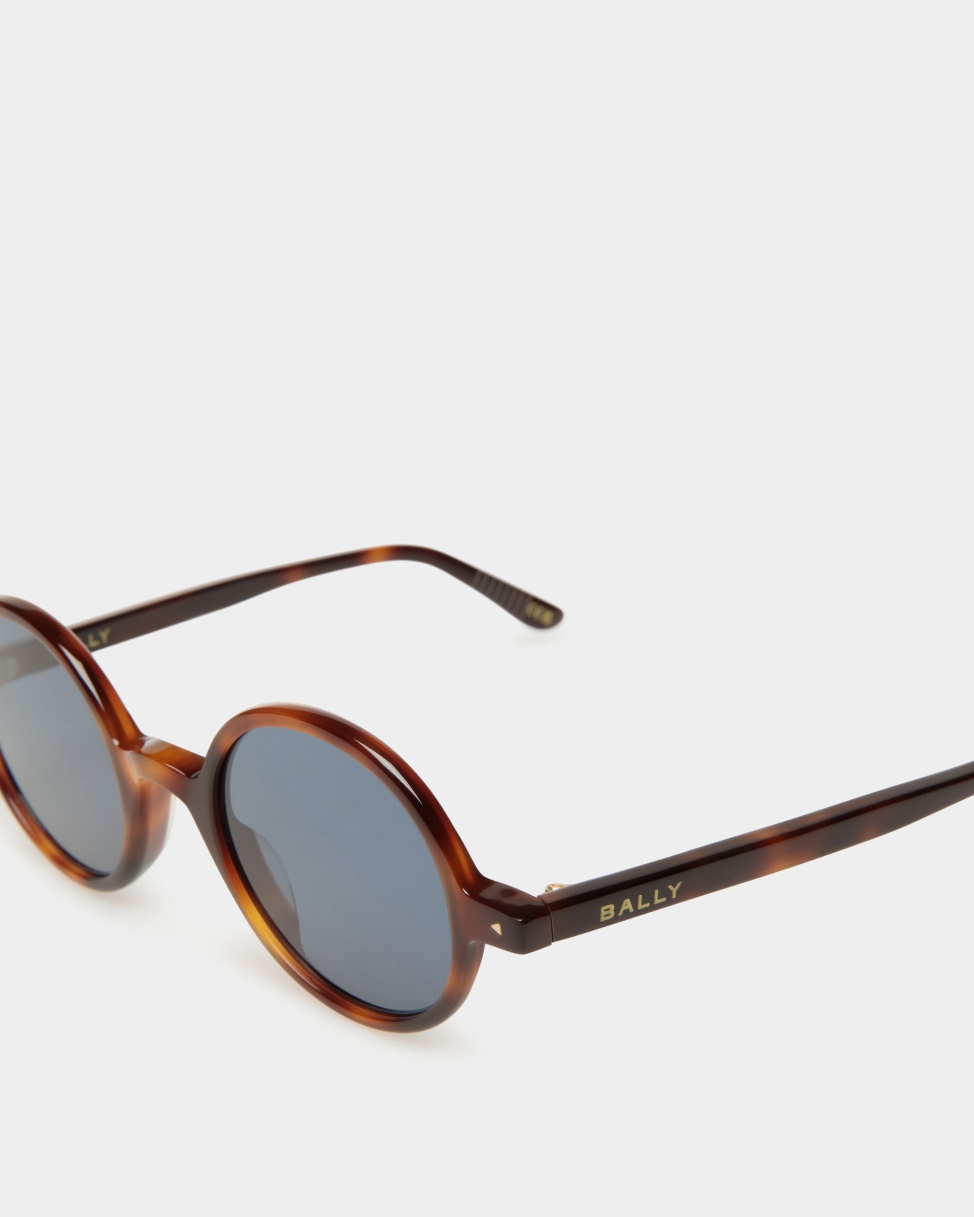 Bally Global - Lunettes De Soleil Otto En Acétate Havana - Marron