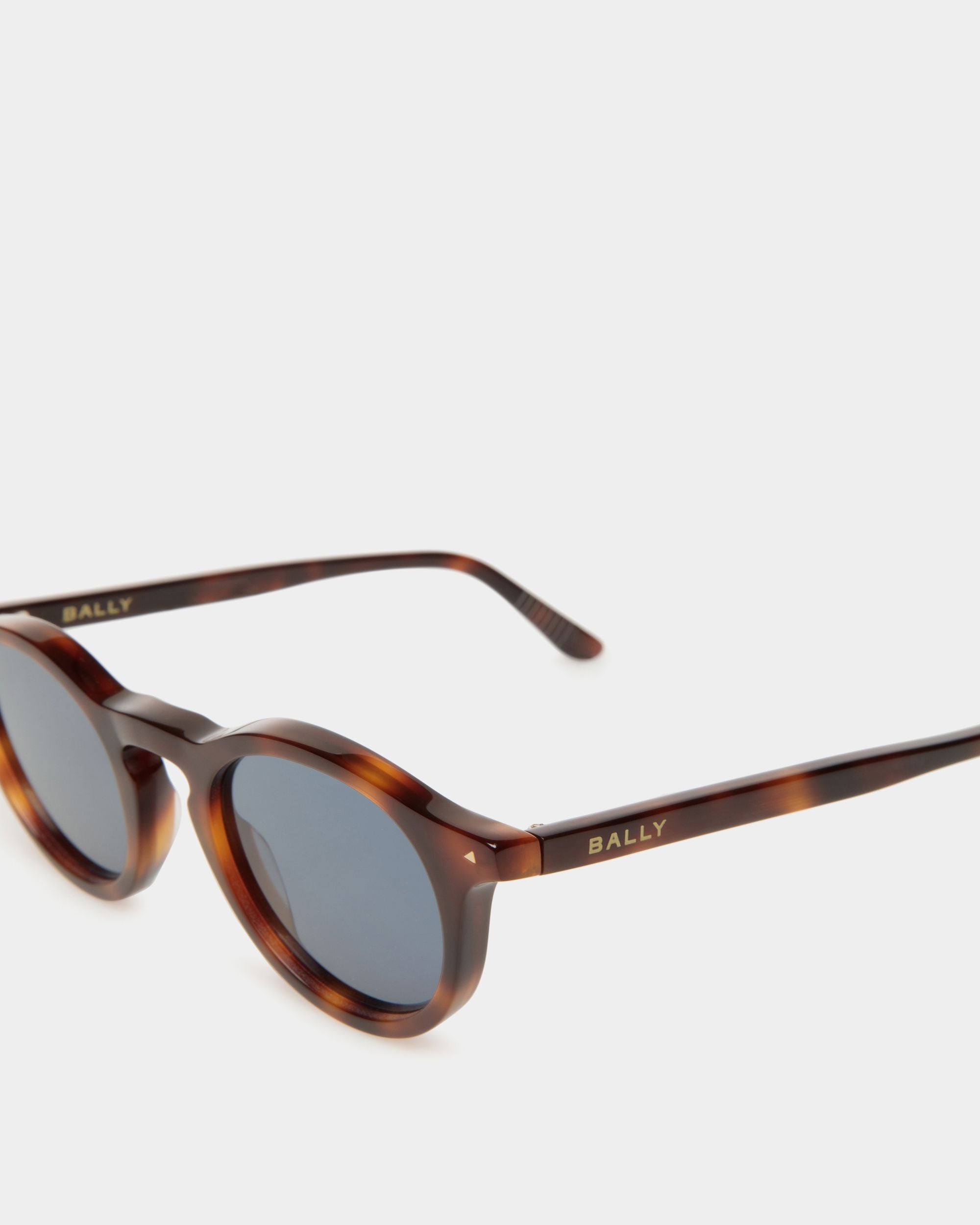 Bally Global - Lunettes De Soleil Hermann En Acétate Havana - Marron