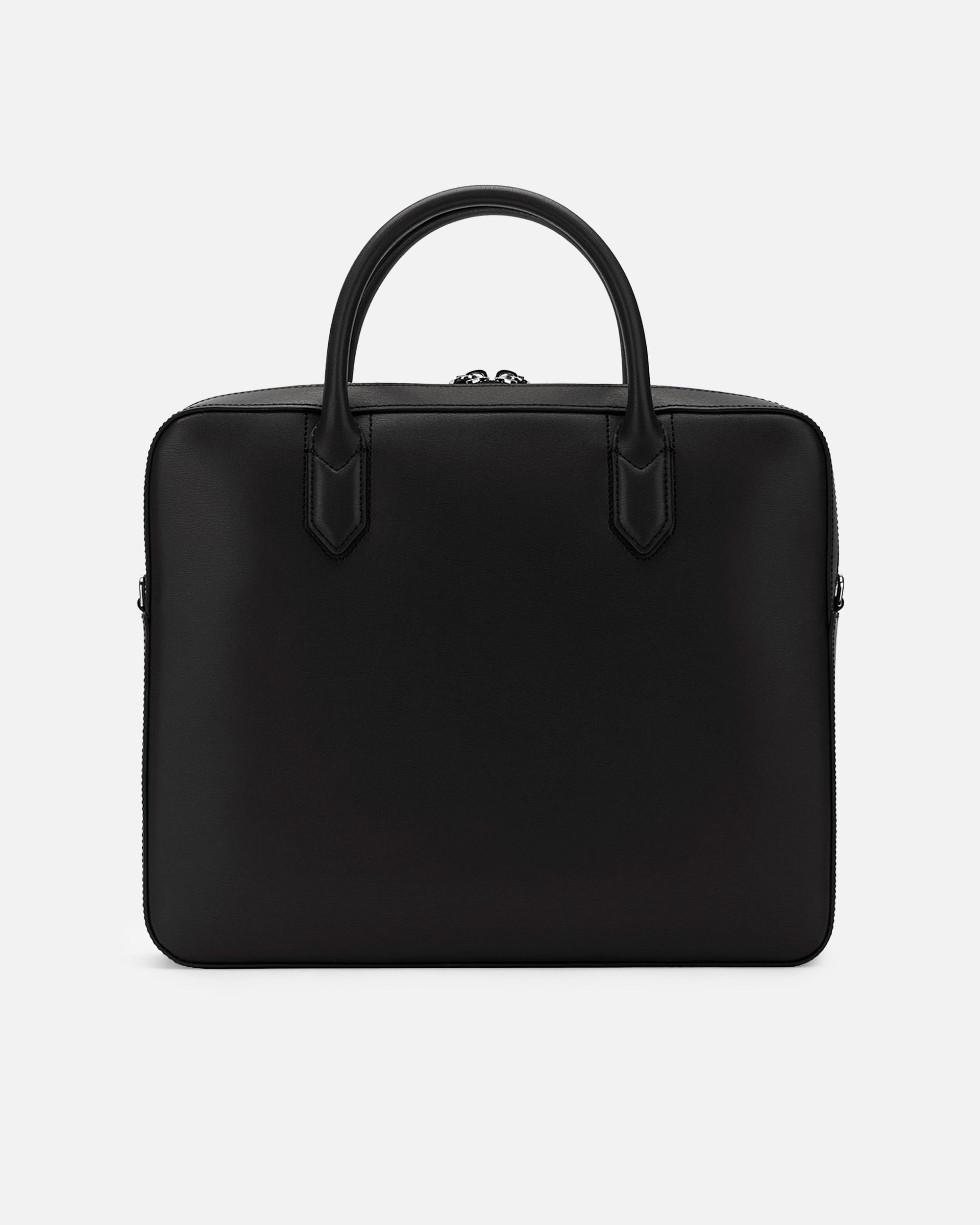 Bally Global - Business Bag in Black Embossed Leather - Black