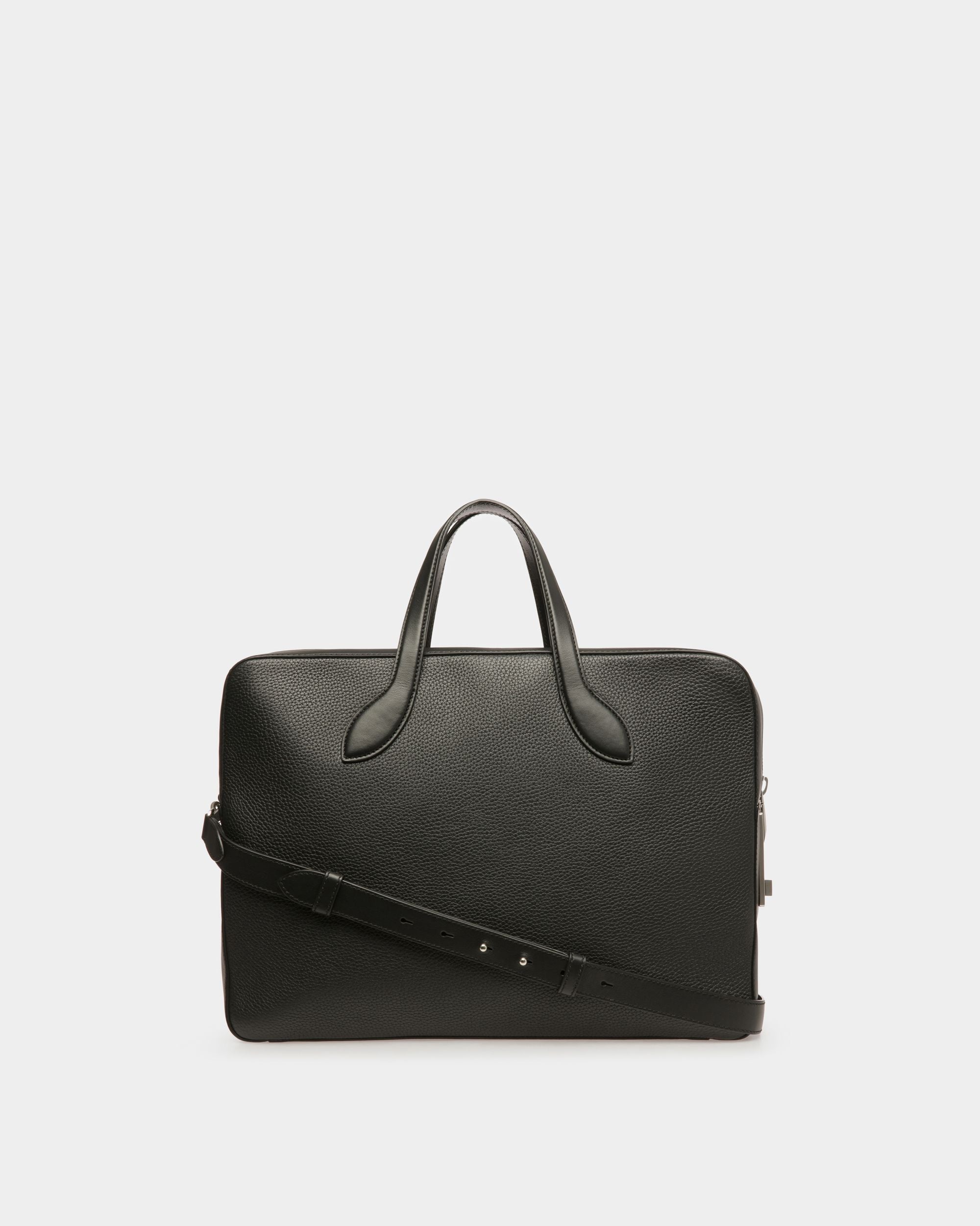 Bally Global - Maletín Lago De Piel En Negro - Negro